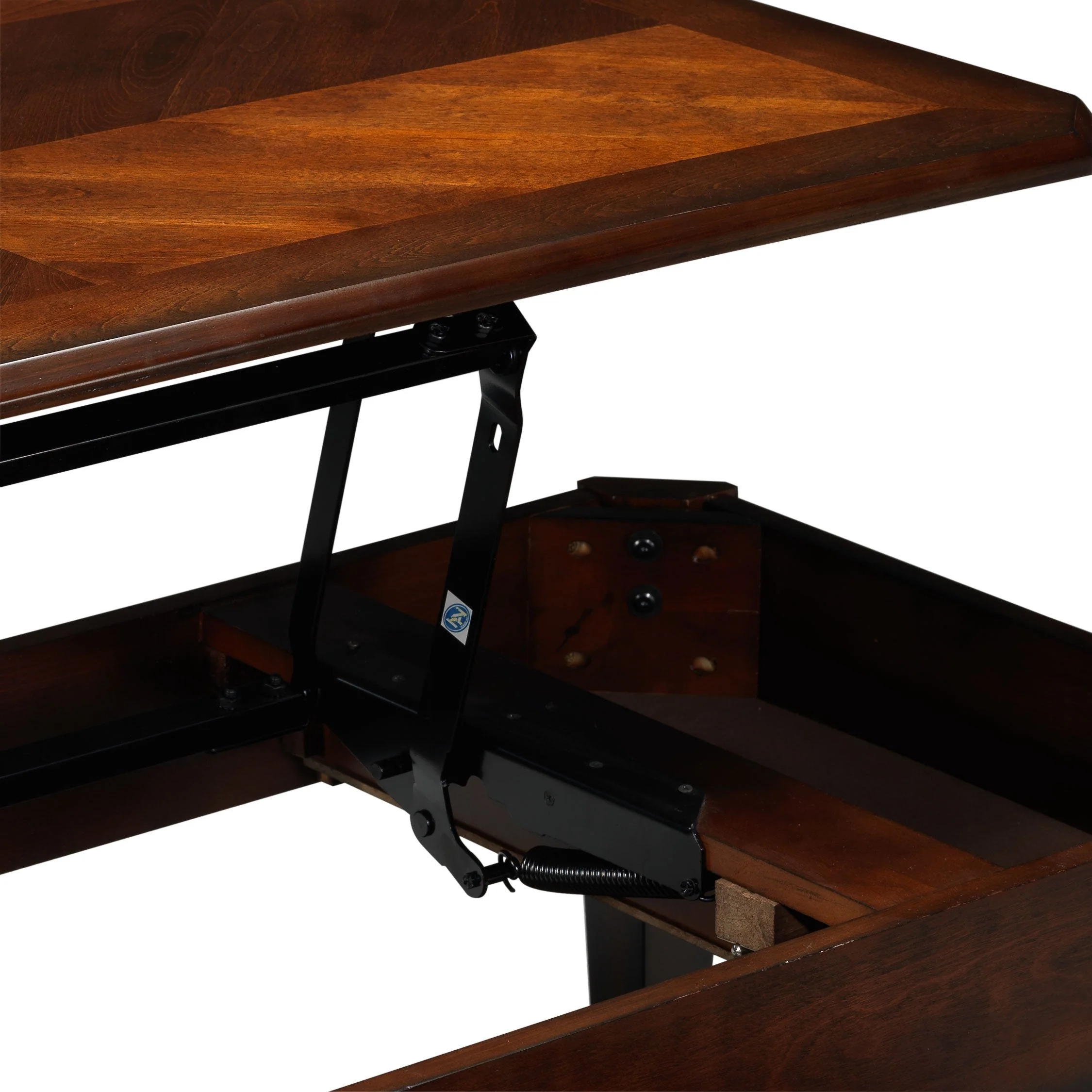 Maro Lift-Top Coffee Table - Walnut - Image 6