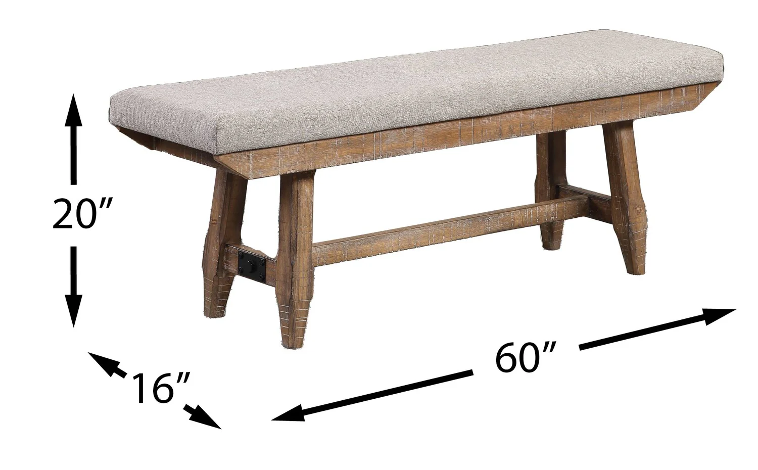 Martin Dining Bench - Image 7