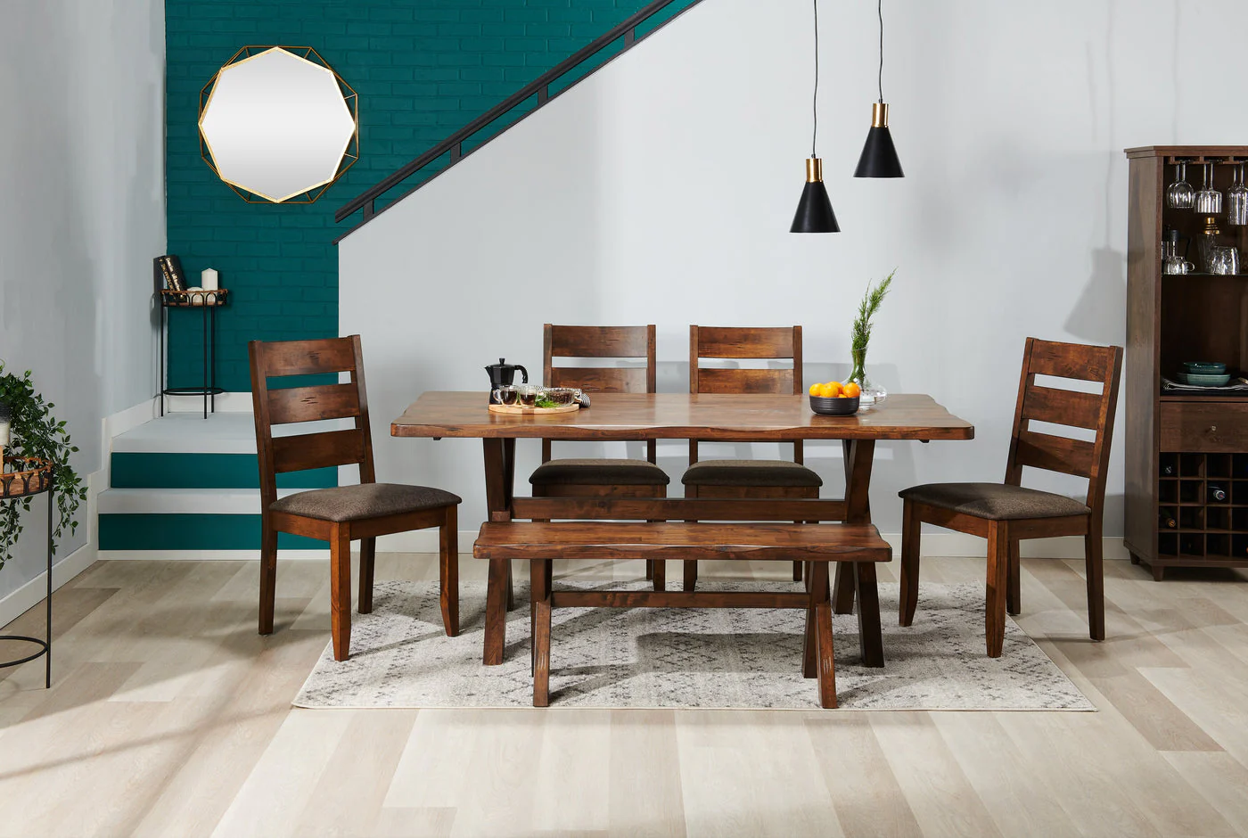 Masail 6-Piece Dining Set - Image 3