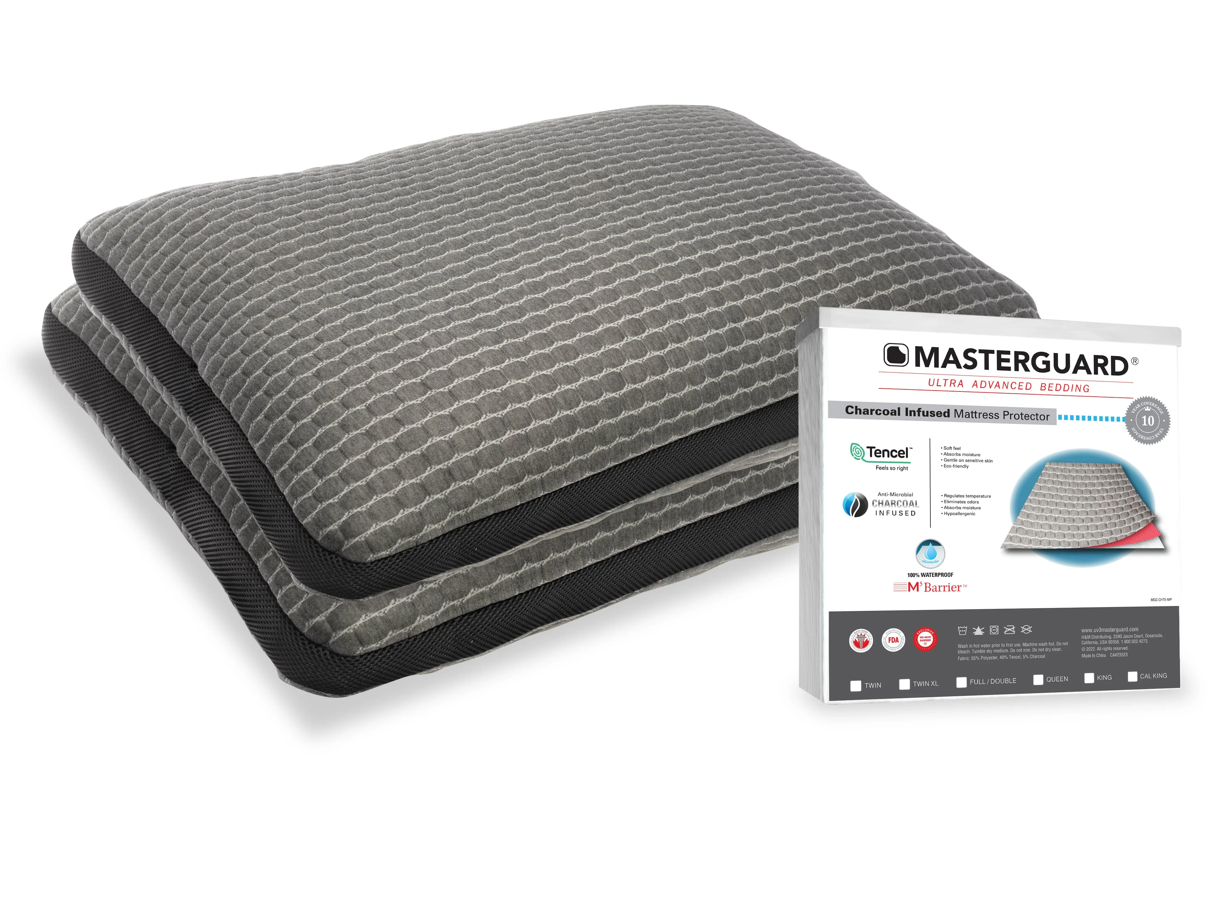 MasterGuard® Charcoal Queen Sleep Package