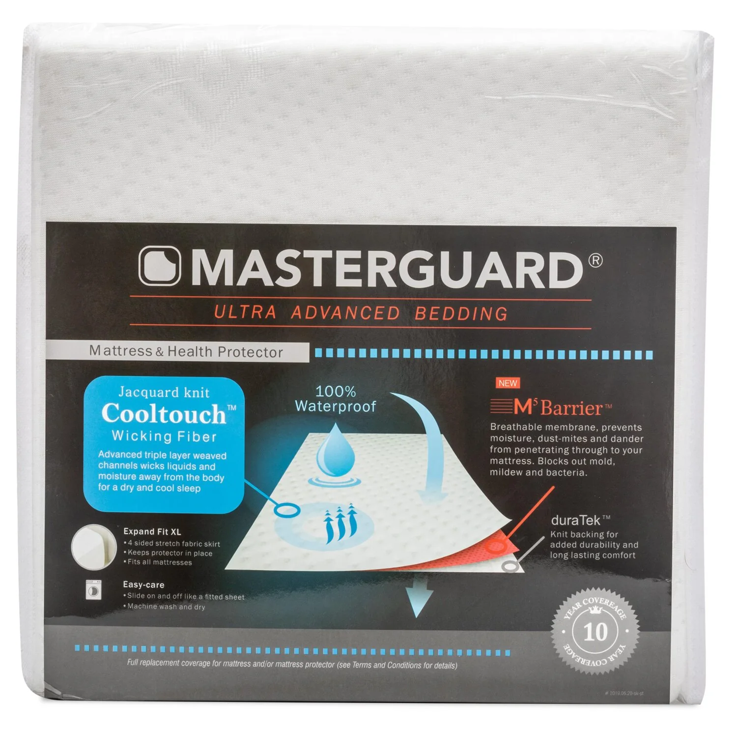 MasterGuard® CoolTouch™ Twin XL Mattress Protector - Image 3