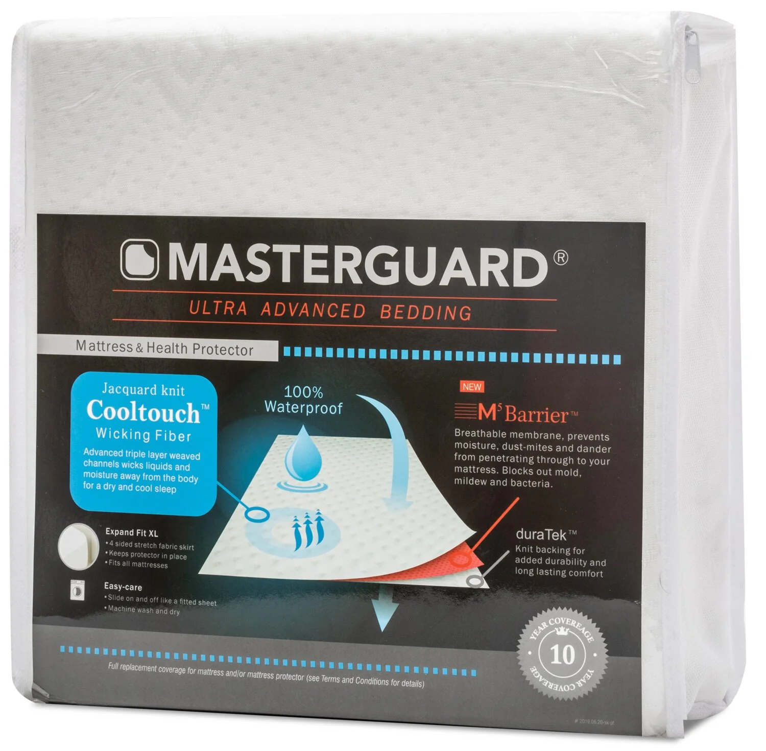 MasterGuard® CoolTouch™ Twin XL Mattress Protector - Image 5