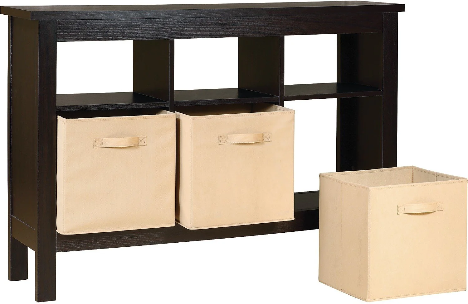 Mathias Hall Table with Three Baskets - Image 2