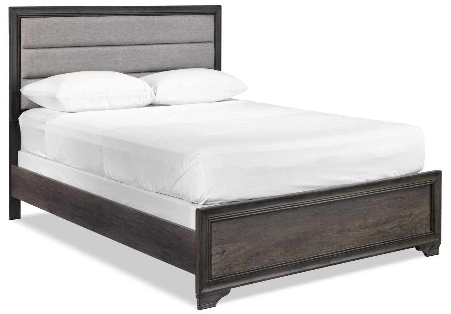 Matilda 6-Piece Full Bedroom Set - Weathered Grey - Image 2