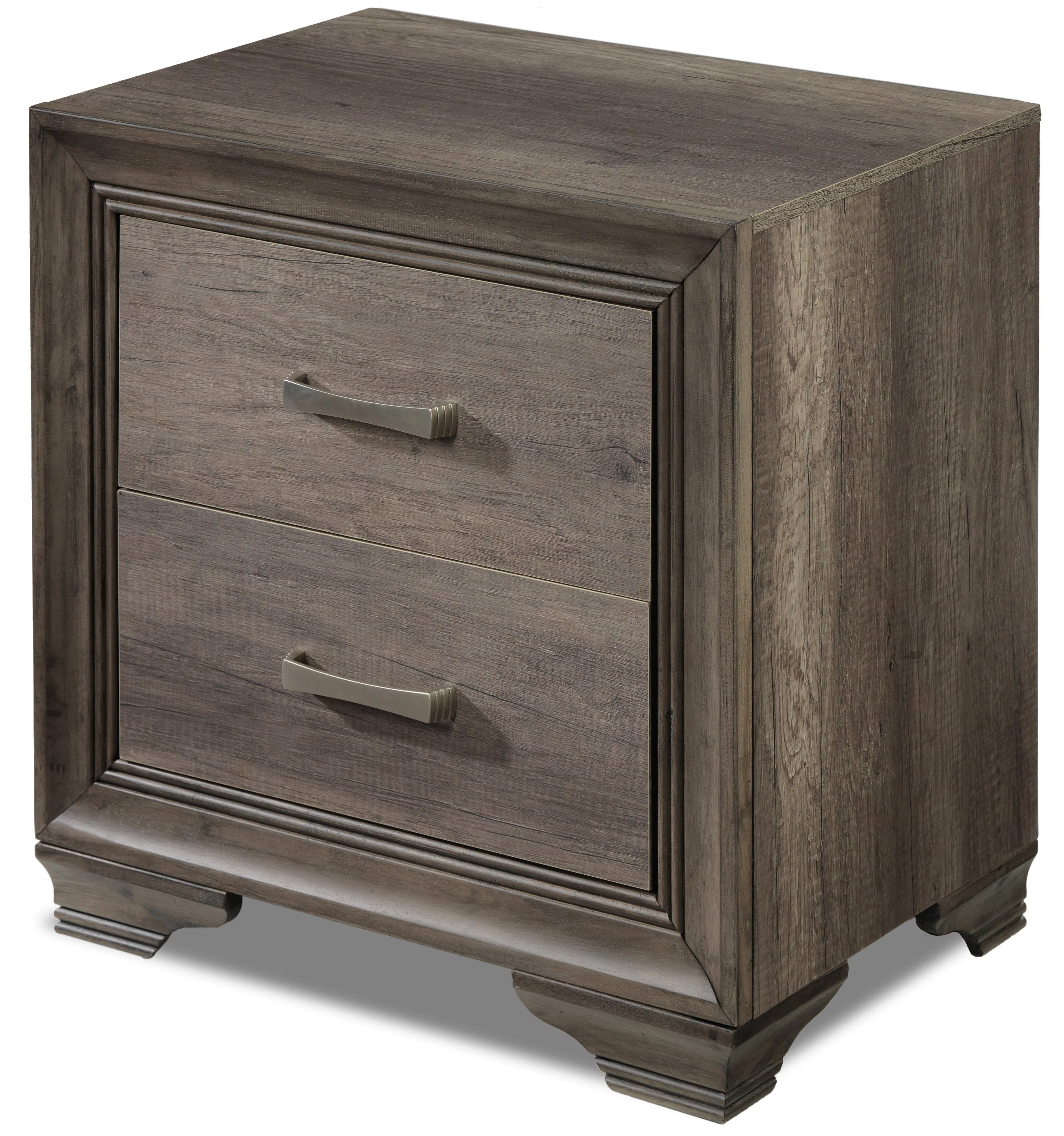 Matilda 6-Piece Full Bedroom Set - Weathered Grey - Image 8