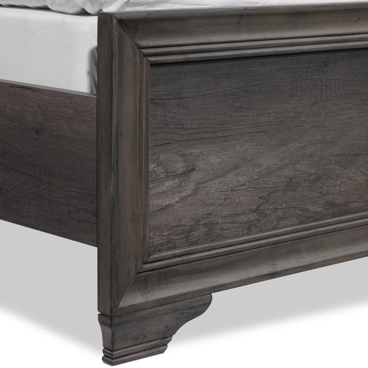 Matilda Queen Bed - Weathered Grey - Image 5