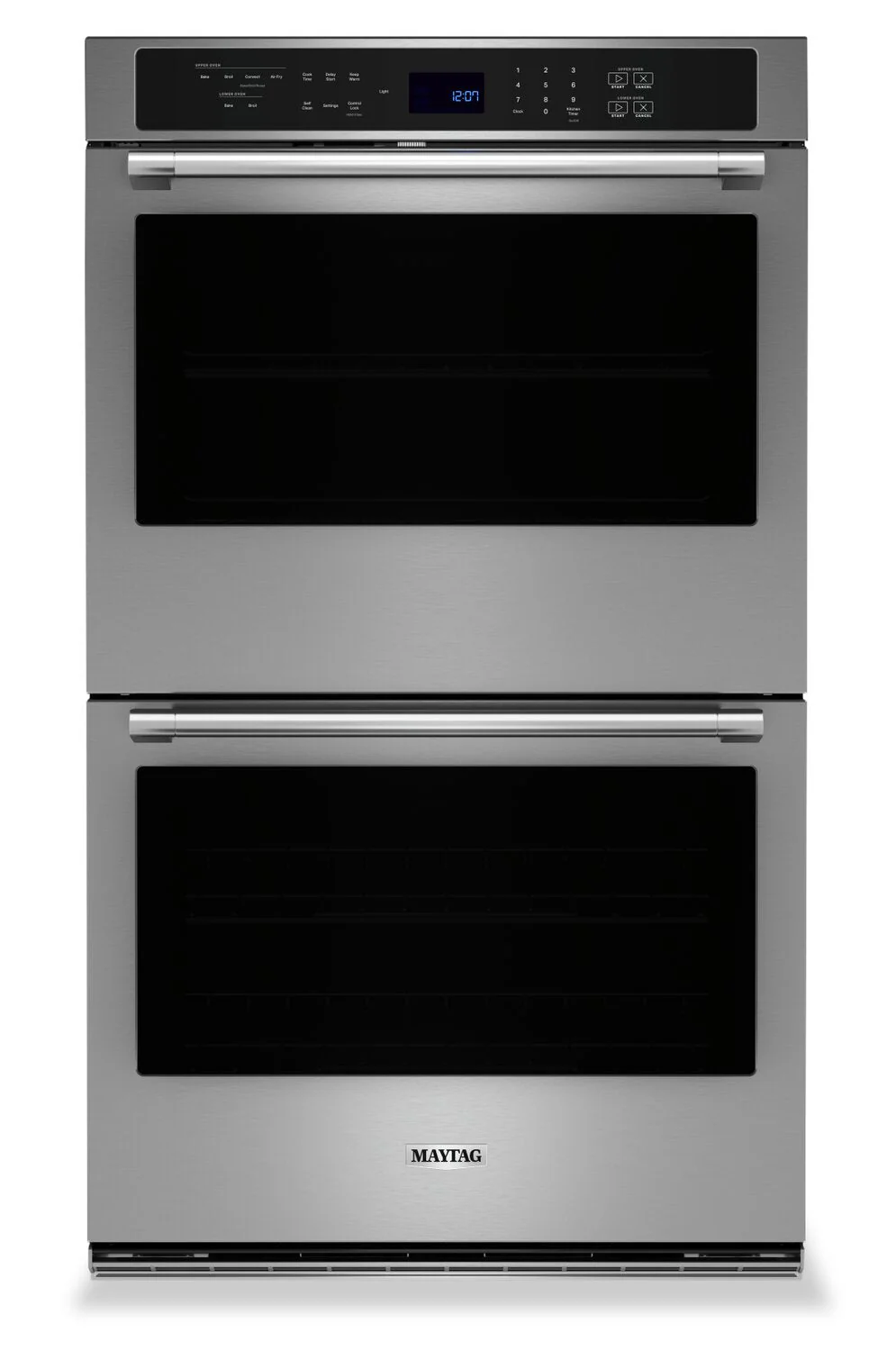 Maytag 10 Cu. Ft. Double Wall Oven with Air Fry and Basket - MOED6030LZ