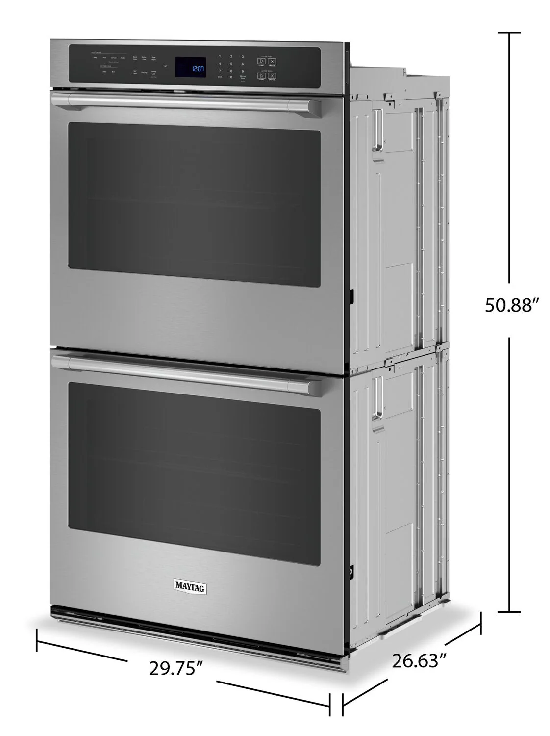 Maytag 10 Cu. Ft. Double Wall Oven with Air Fry and Basket - MOED6030LZ - Image 7
