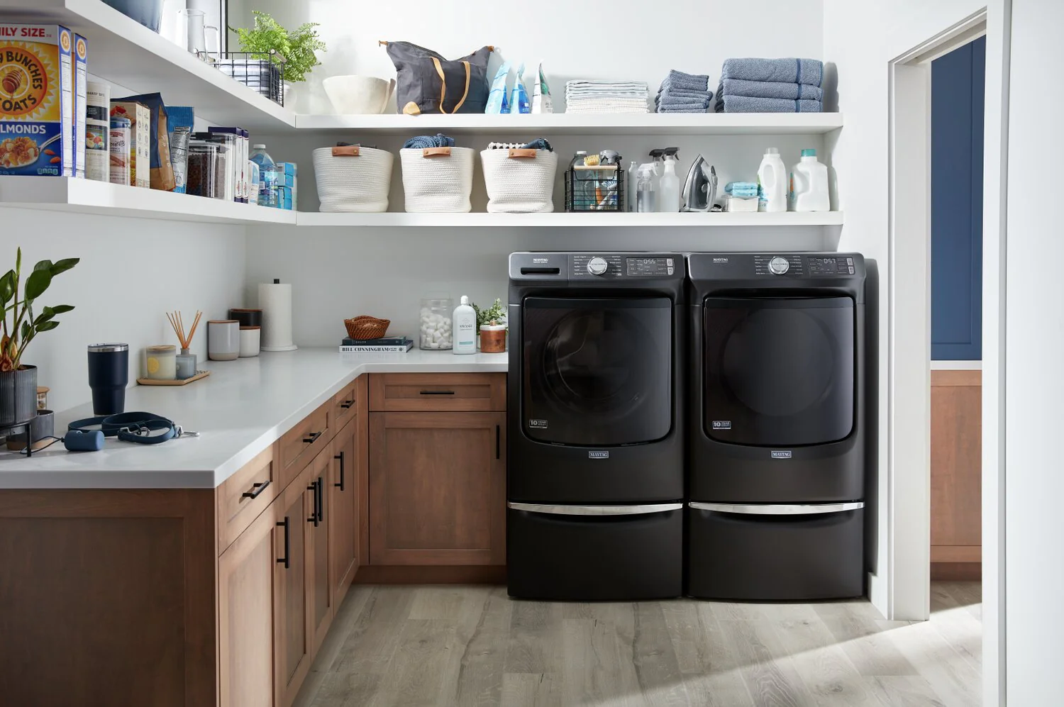 Maytag 15.5" Laundry Pedestal with Storage Drawer - XHPC155MBK - Image 3