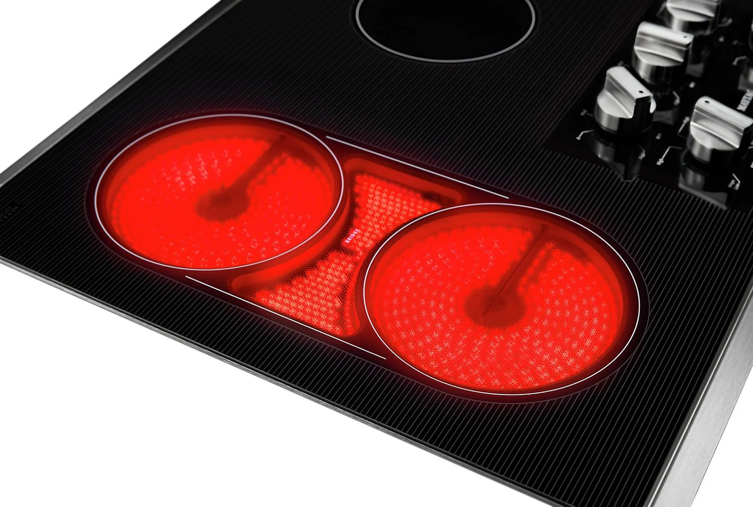 Maytag 36" Electric Cooktop with Reversible Grill and Griddle - MEC8836HS - Image 4