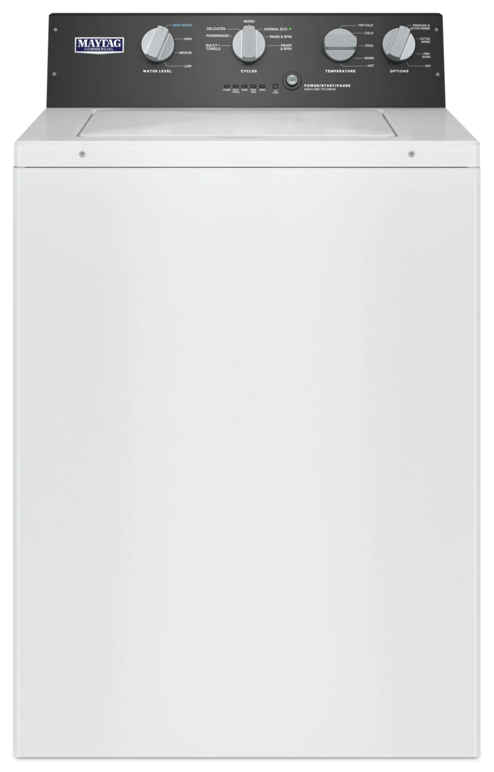 Maytag 4 Cu. Ft. Top-Load Washer and 7.4 Cu. Ft. Electric Dryer - MVWP586W/YMEDP58W - Image 2