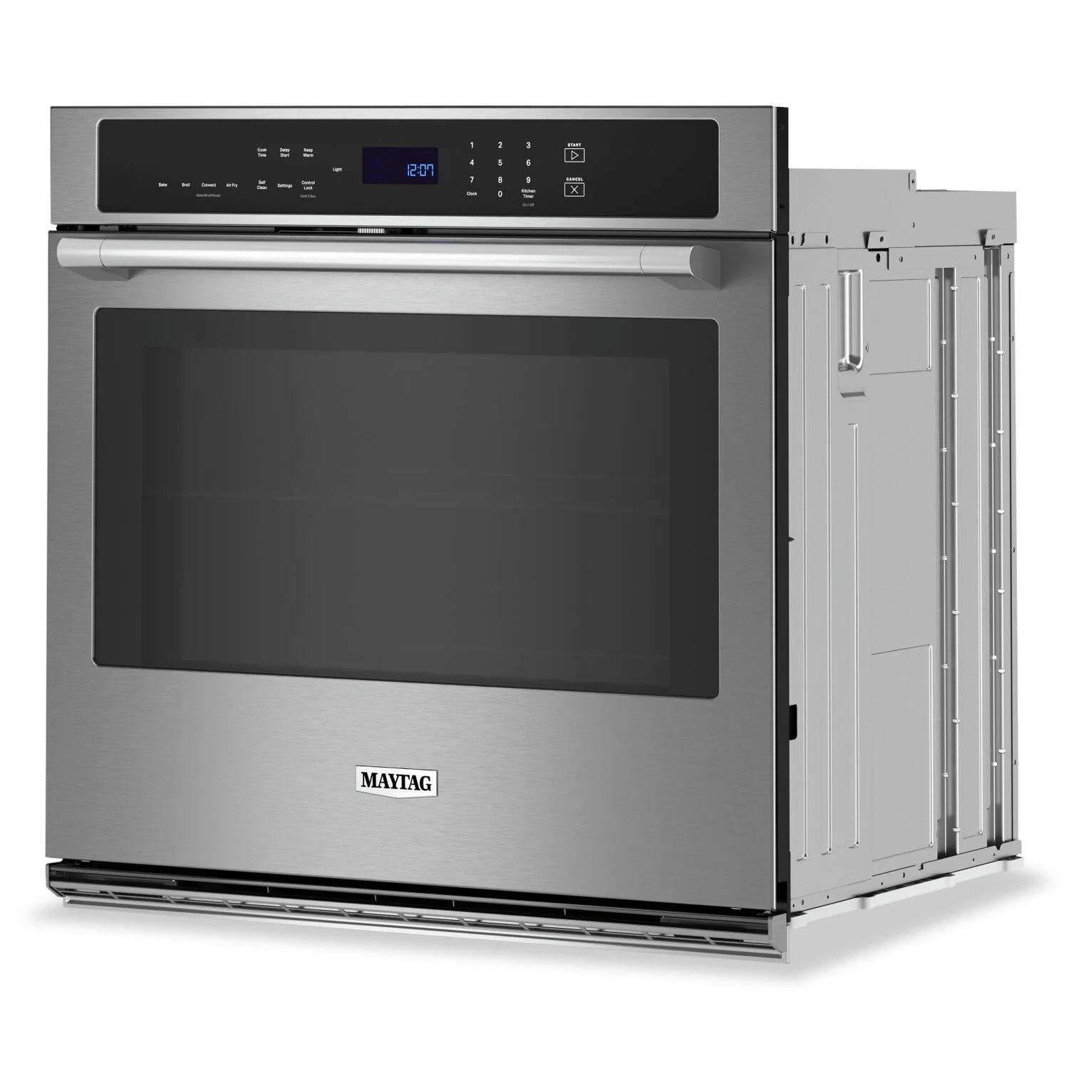 Maytag 5 Cu. Ft. Single Wall Oven with Air Fry and Basket - MOES6030LZ - Image 2