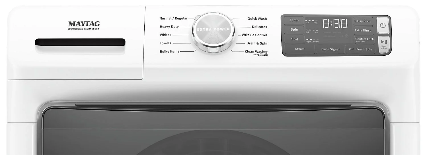 Maytag 5.2 Cu. Ft. Front-Load Washer with Extra Power - MHW5630HW - Image 3