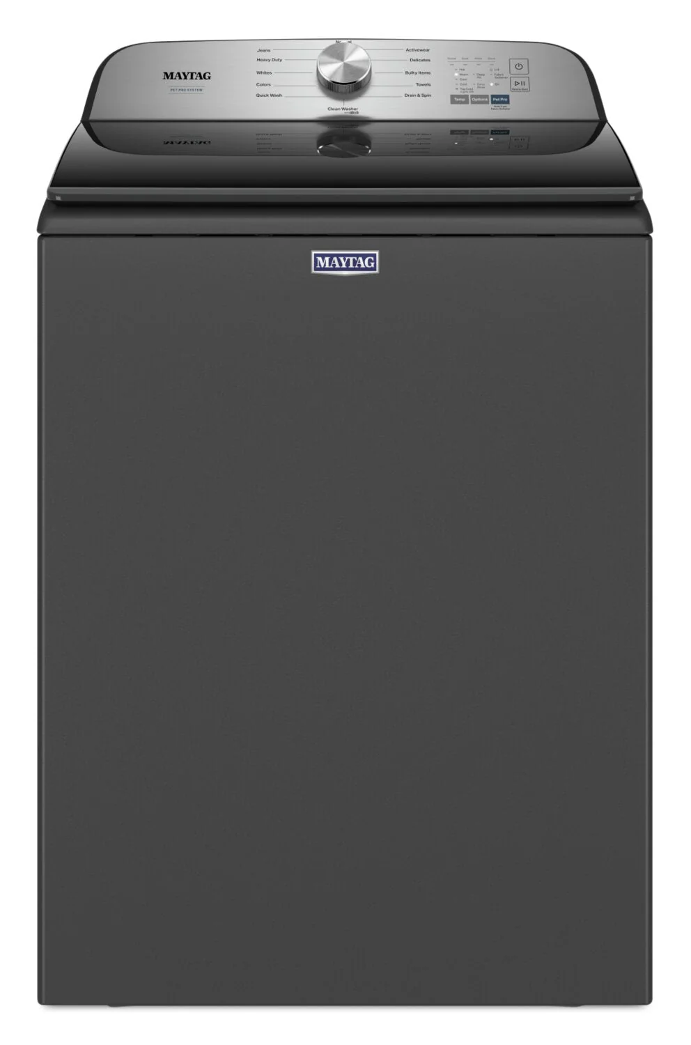 Maytag 5.4 Cu. Ft. Pet Pro Top-Load Washer - MVW6500MBK