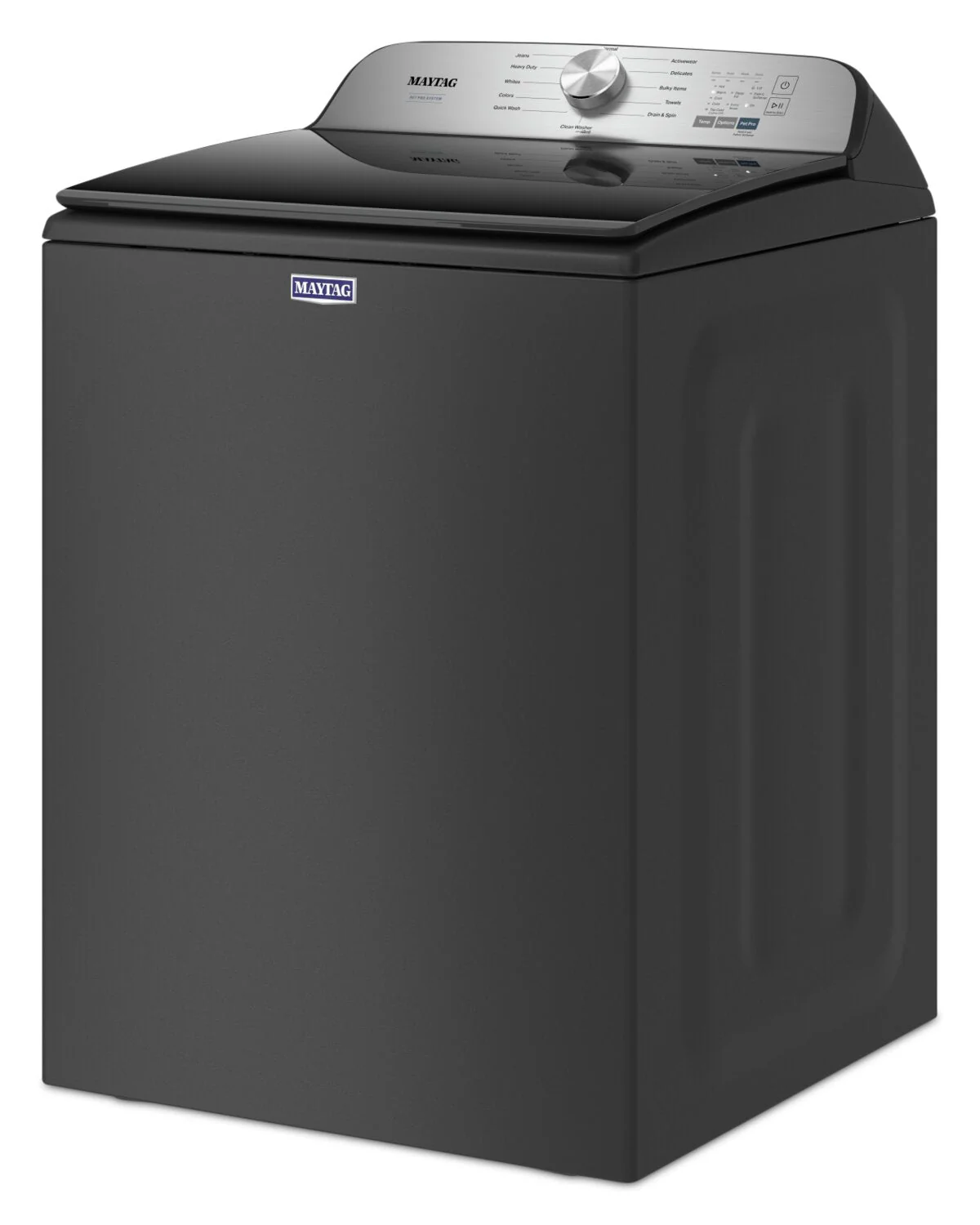 Maytag 5.4 Cu. Ft. Pet Pro Top-Load Washer - MVW6500MBK - Image 3