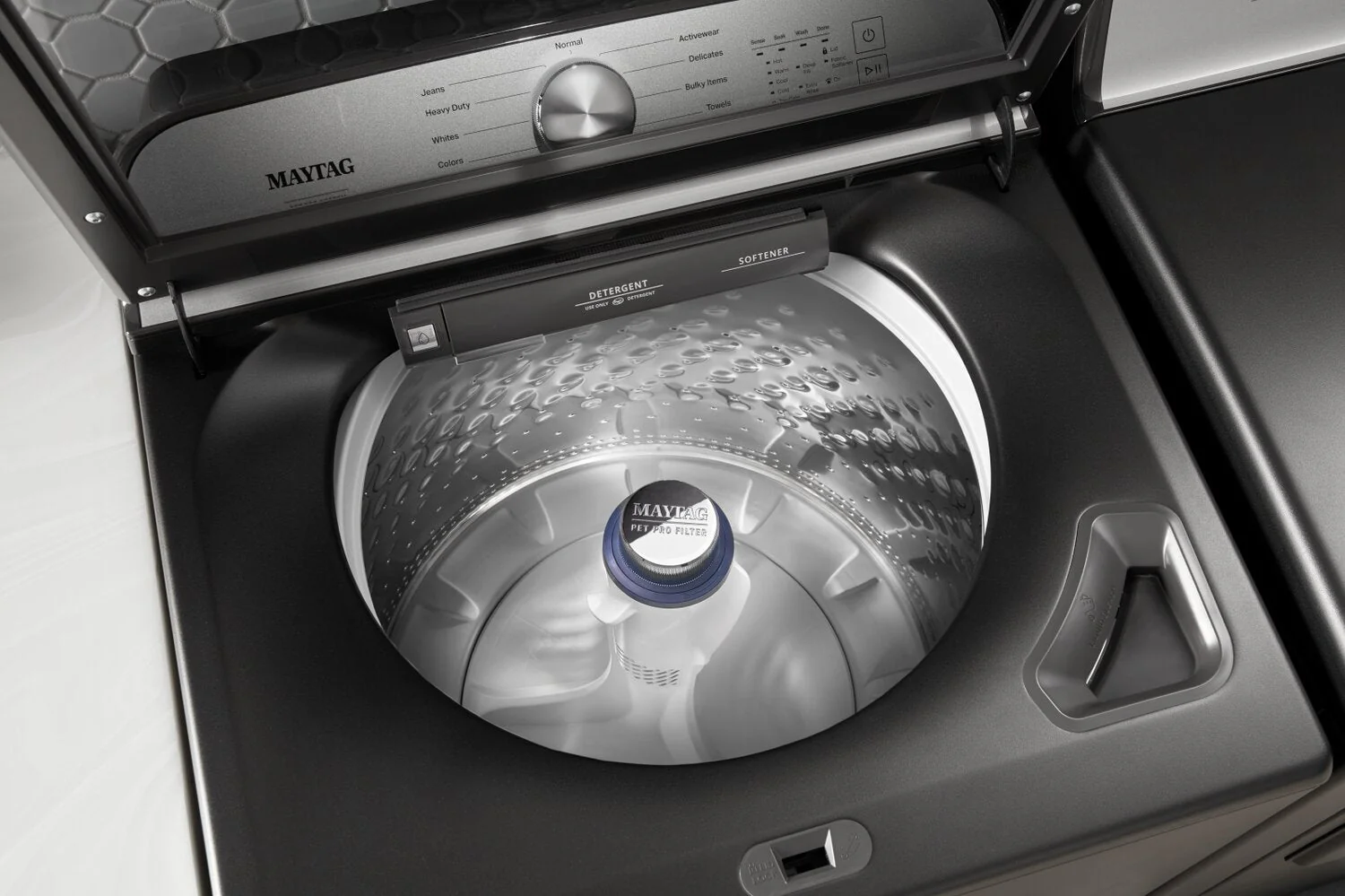 Maytag 5.4 Cu. Ft. Pet Pro Top-Load Washer - MVW6500MBK - Image 4
