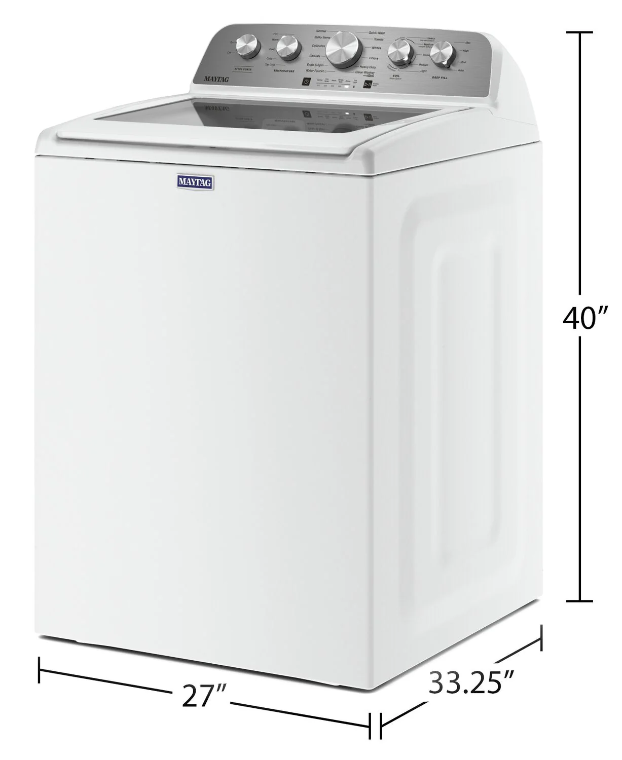 Maytag 5.5 Cu. Ft. Top-Load Washer with Power™ Impeller - MVW5430MW - Image 9