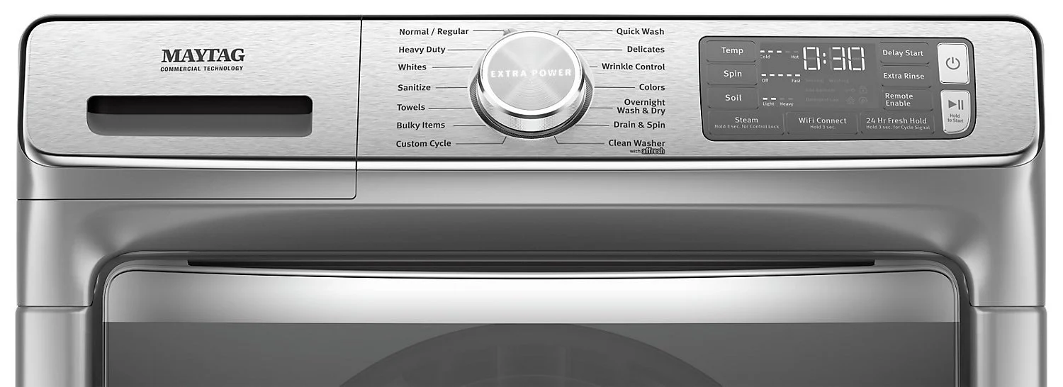 Maytag 5.8 Cu. Ft. Smart Front-Load Washer with Extra Power - MHW8630HC - Image 5