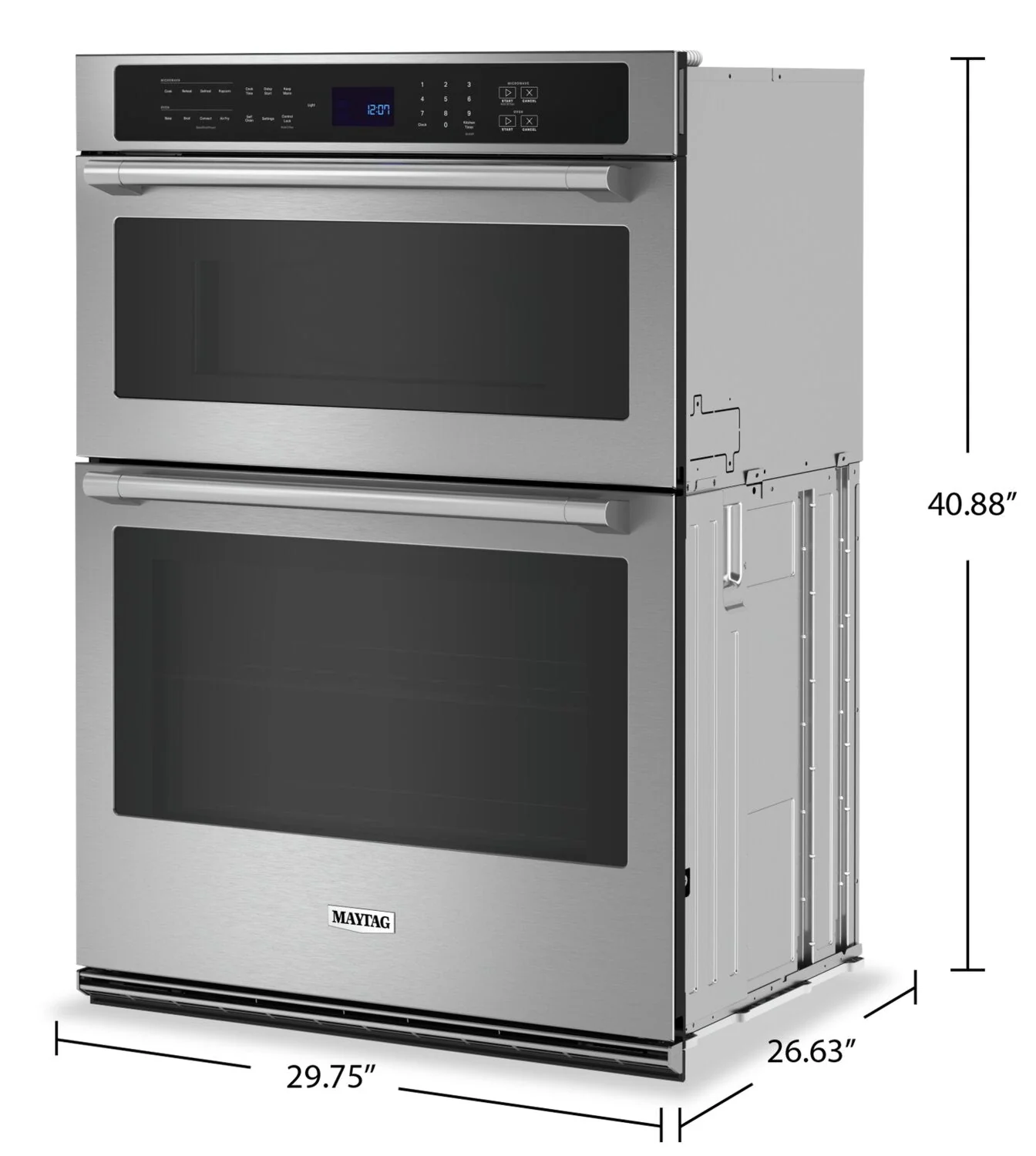 Maytag 6.4 Cu. Ft. Combination Wall Oven with Air Fry and Basket - MOEC6030LZ - Image 6