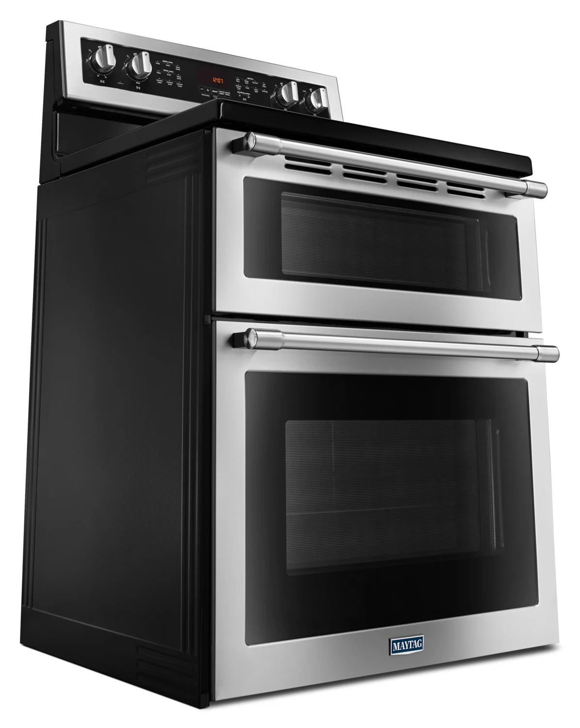 Maytag 6.7 Cu. Ft. Double Oven Electric Range with True Convection - YMET8800FZ - Image 2