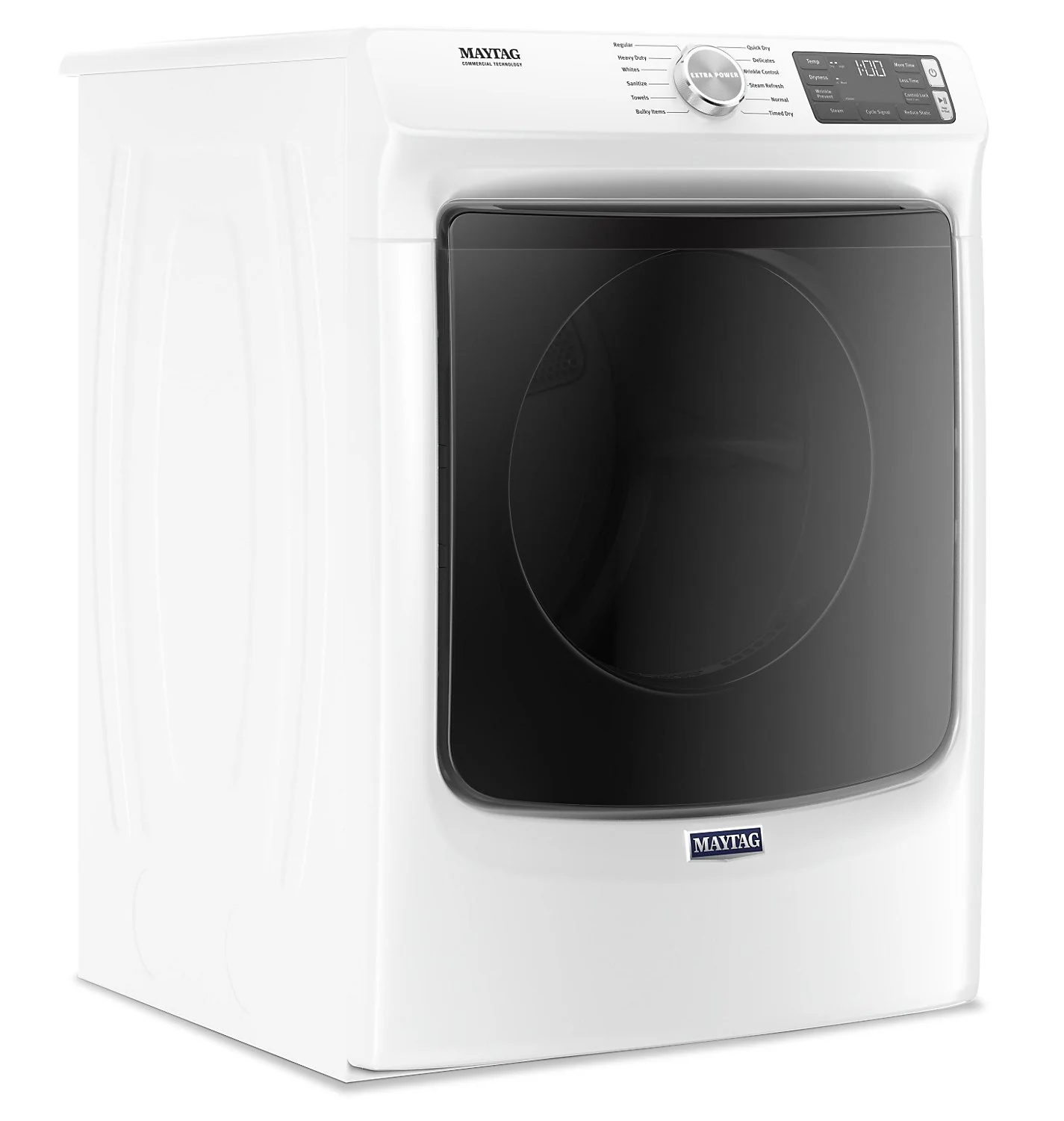 Maytag 7.3 Cu. Ft. Front-Load Electric Dryer with Extra Power and Steam - YMED6630HW - Image 2