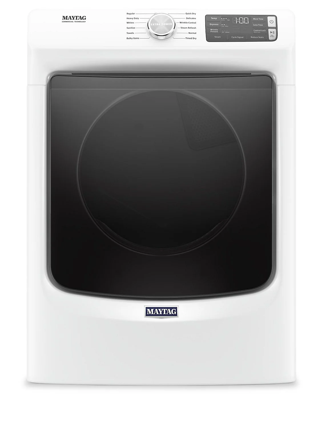 Maytag 7.3 Cu. Ft. Front-Load Gas Dryer with Extra Power and Steam - MGD6630HW - Image 6