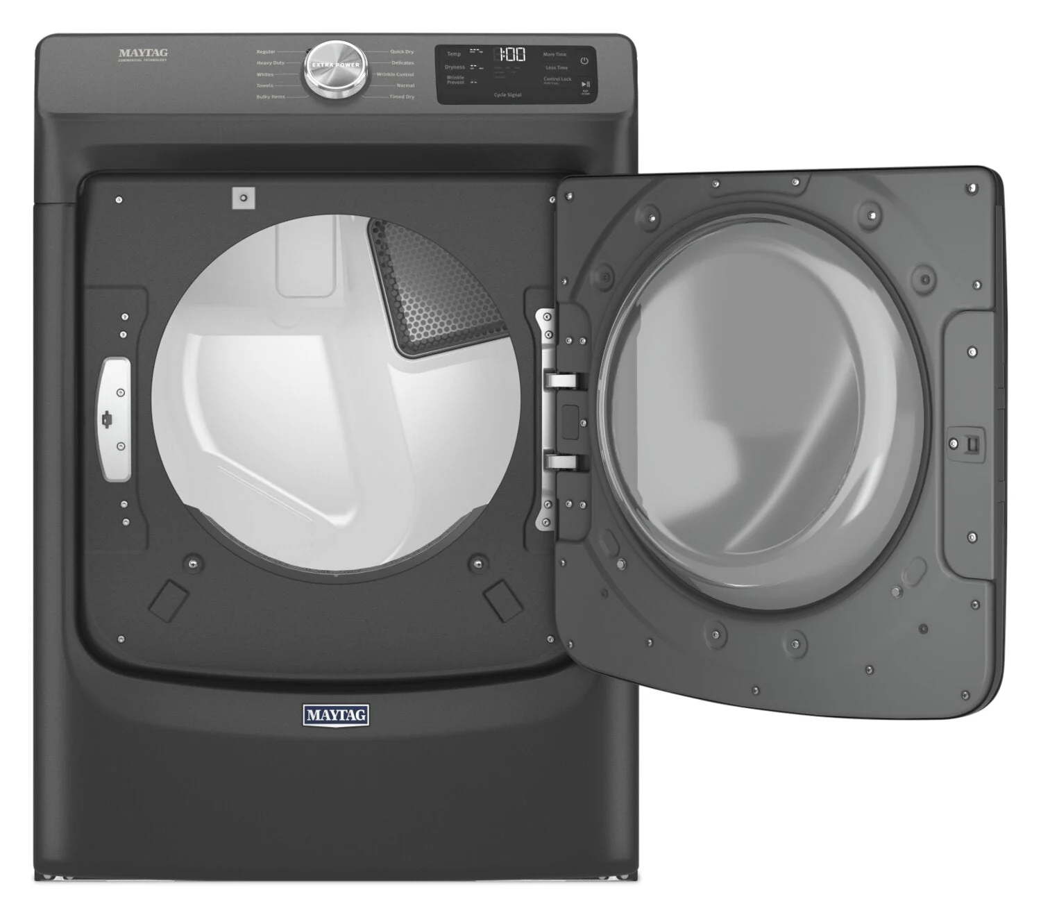 Maytag 7.3 Cu. Ft. Gas Dryer with Extra Power and Quick Dry - MGD5630MBK - Image 2
