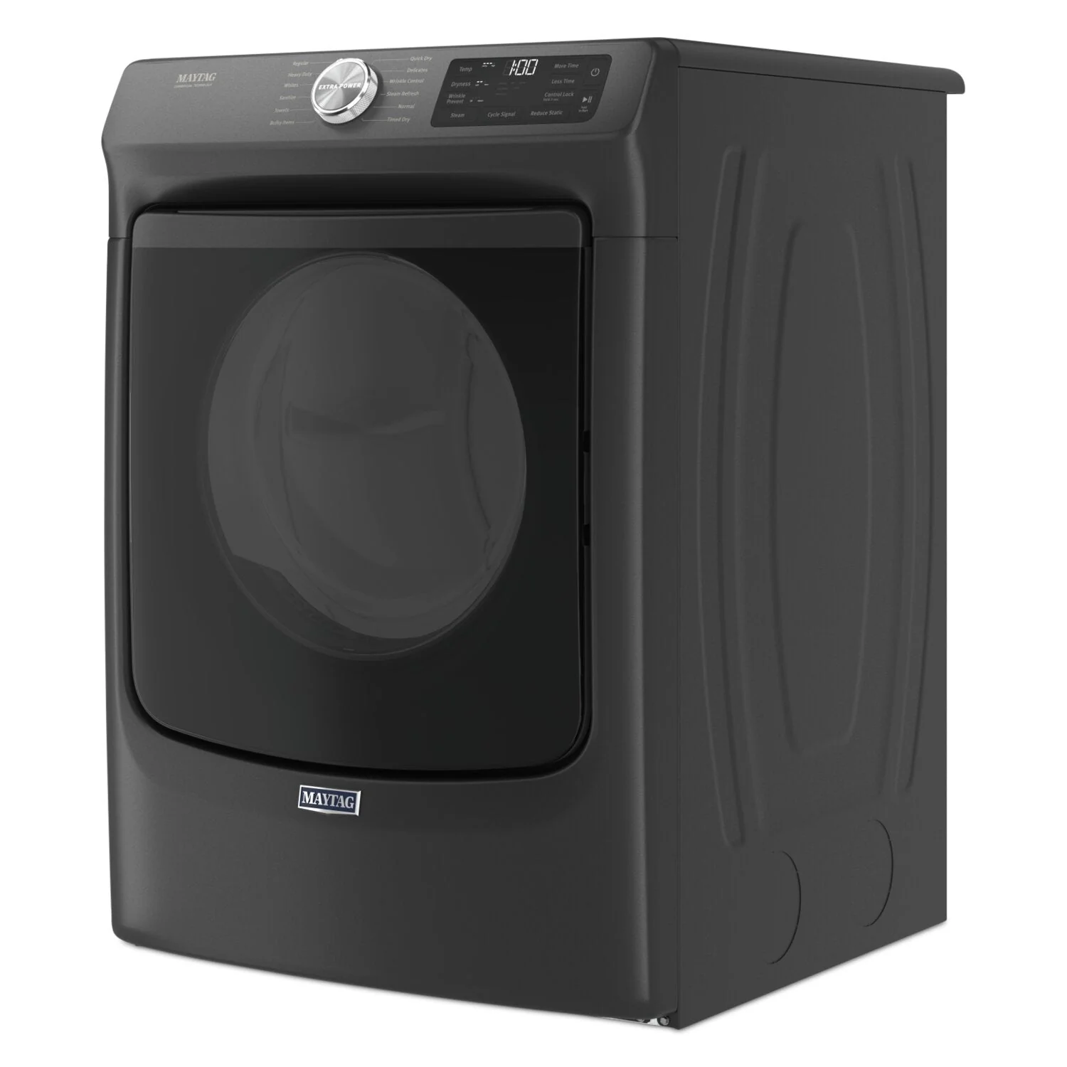Maytag 7.3 Cu. Ft. Gas Dryer with Extra Power and Quick Dry - MGD6630MBK - Image 4