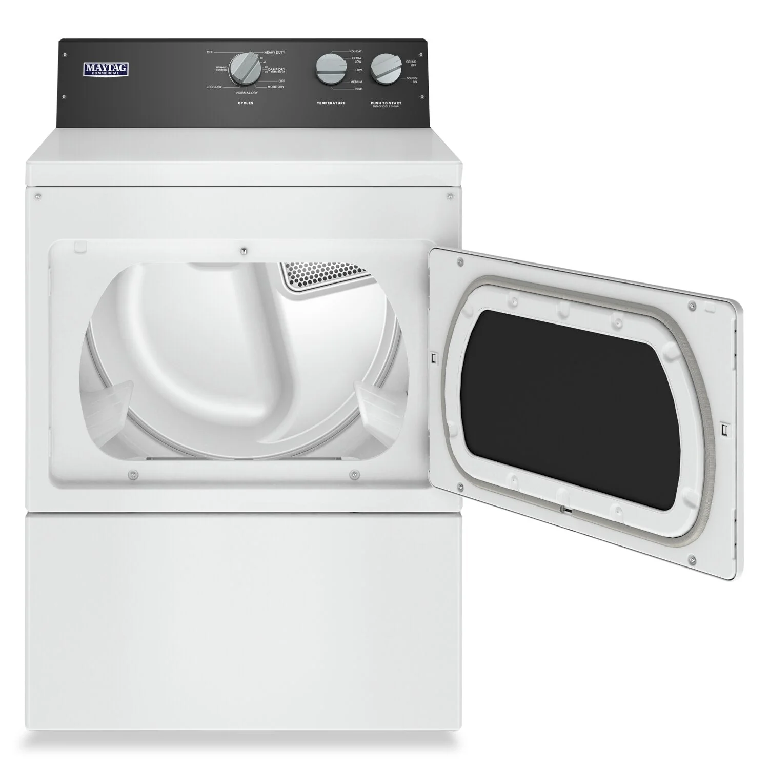 Maytag 7.4 Cu. Ft. Electric Commercial-Grade Residential Dryer - YMEDP586GW - Image 2