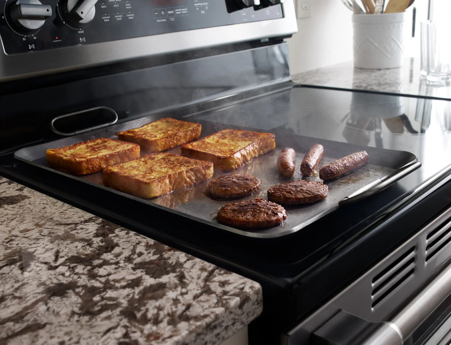 Maytag Stainless Steel Freestanding Electric Double Oven Range (6.7 Cu. Ft.) - YMET8800FZ - Image 10