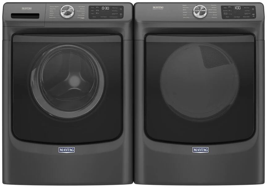 Maytag Volcano Black Front Load Washer with Extra Power and 12-Hr Fresh Spin™ (5.2 cu. ft.) - MHW5630MBK - Image 7