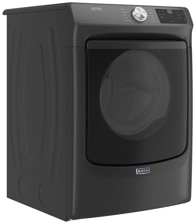 Maytag Volcano Black Gas Dryer with Extra Power and Quick Dry Cycle (7.3 cu. ft.) - MGD5630MBK - Image 2