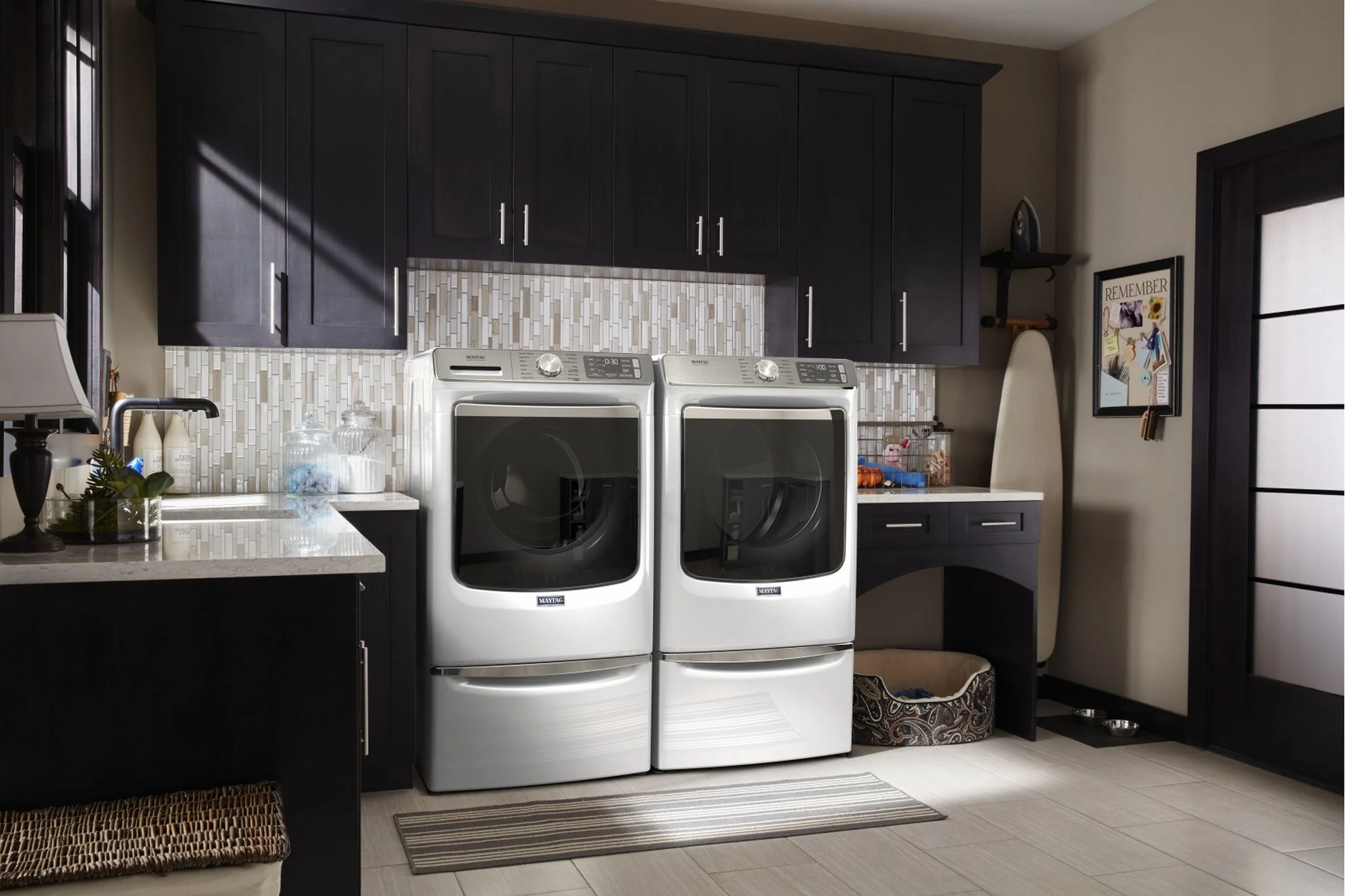Maytag White Electric Dryer (7.3 C. Ft.) - YMED8630HW - Image 3