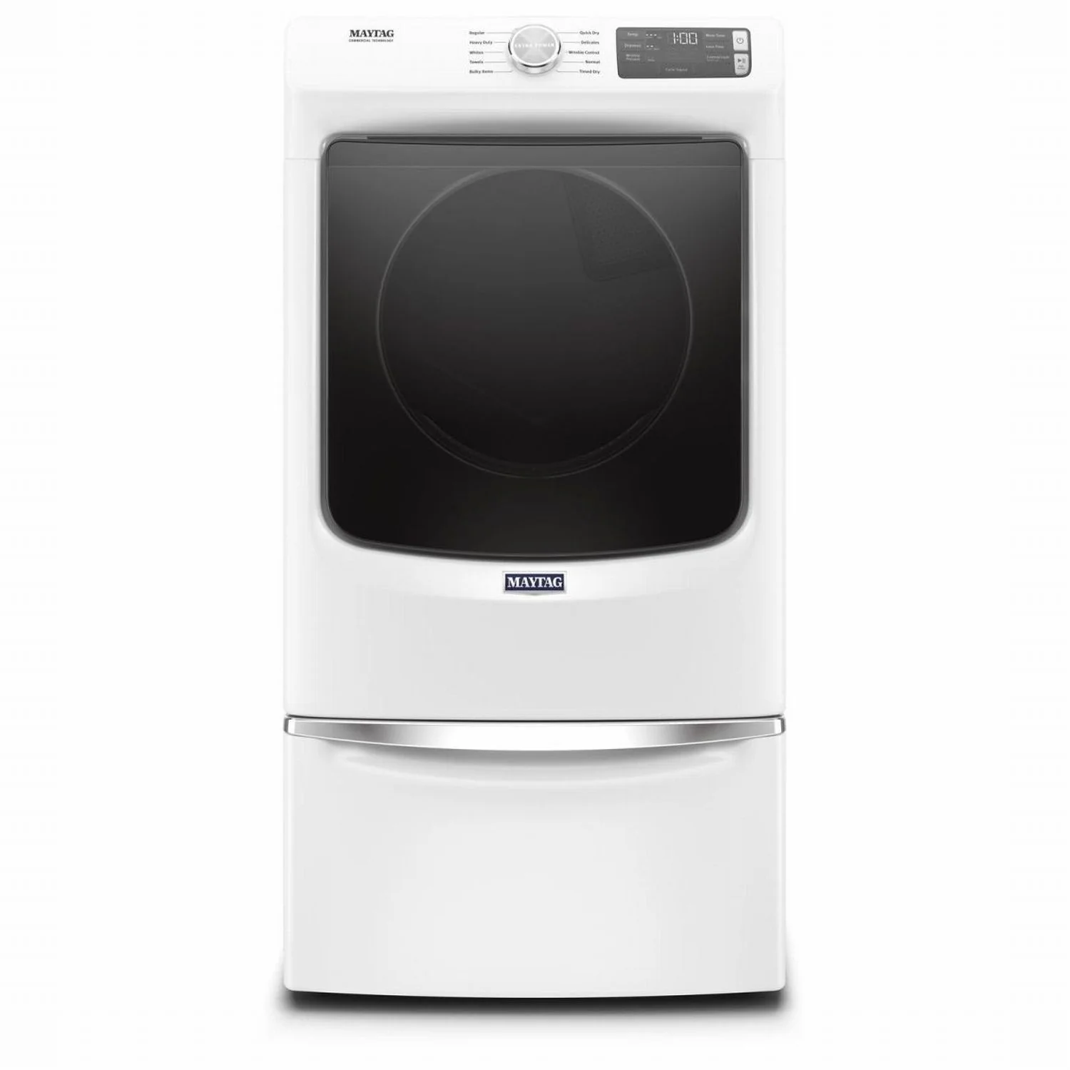 Maytag White Electric Dryer (7.3 Cu. Ft.) - YMED5630HW - Image 2