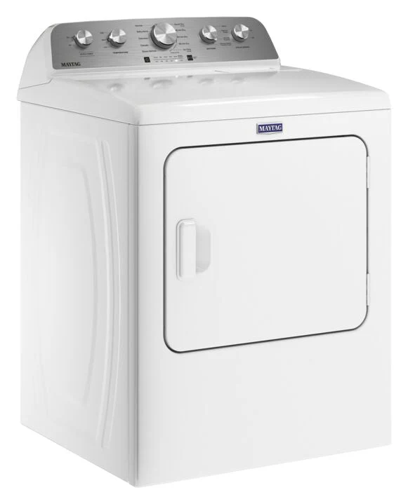 Maytag White Gas Dryer with Steam Enhanced Cycles (7.0 cu. ft.) - MGD5430MW - Image 3