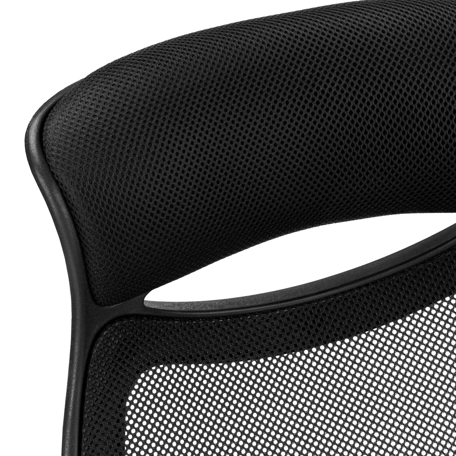 Meade Executive Mesh Office Chair - Black - Image 5