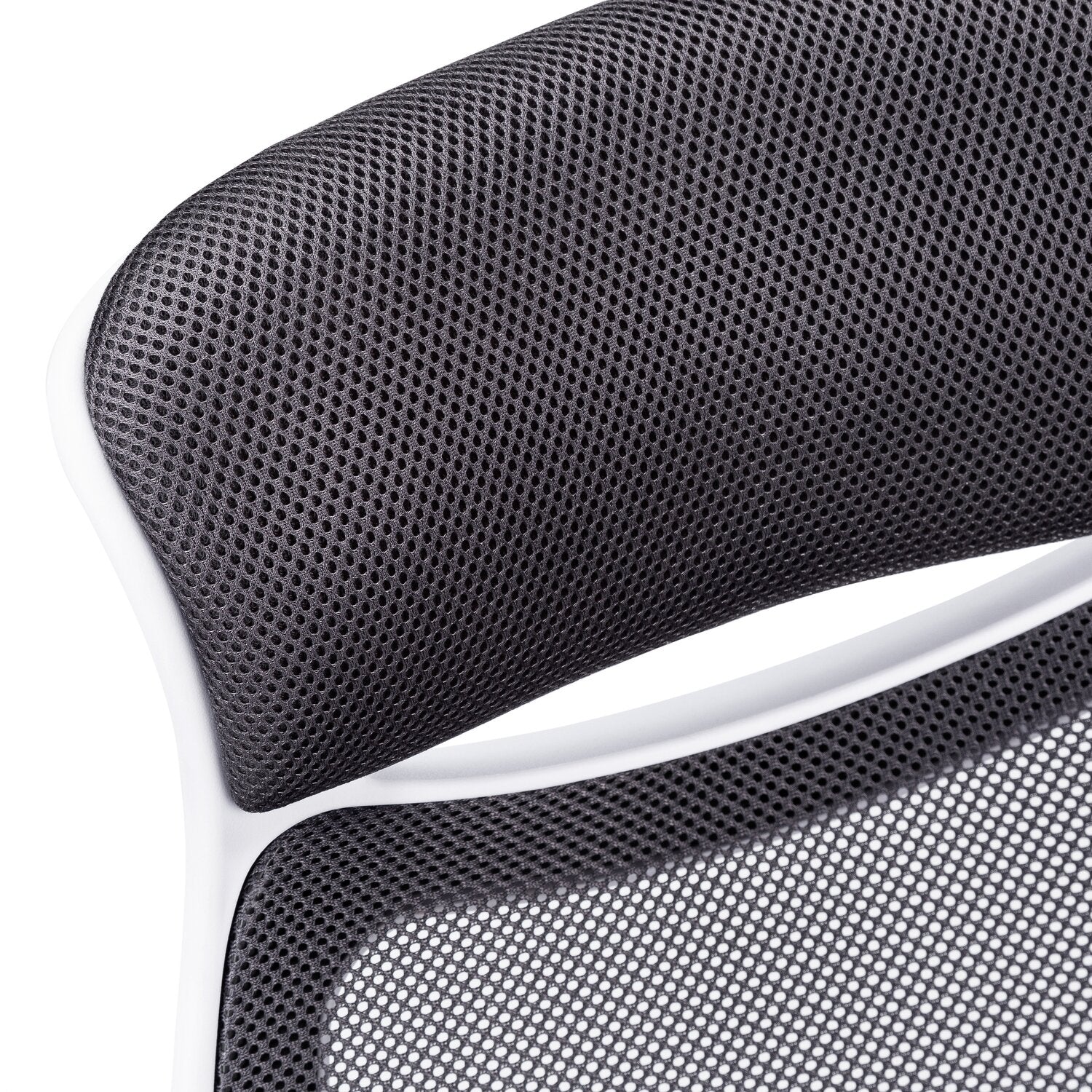 Meade Executive Mesh Office Chair - White - Image 5