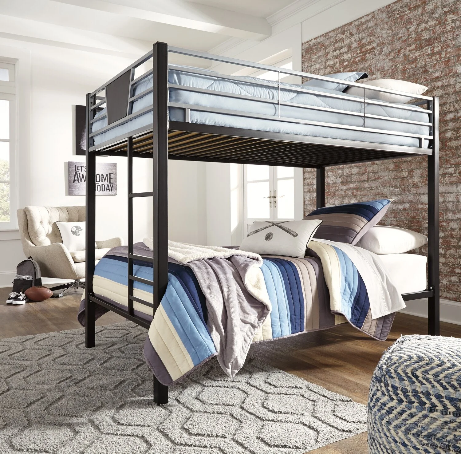 Mertson Twin Bunk Bed - Image 2