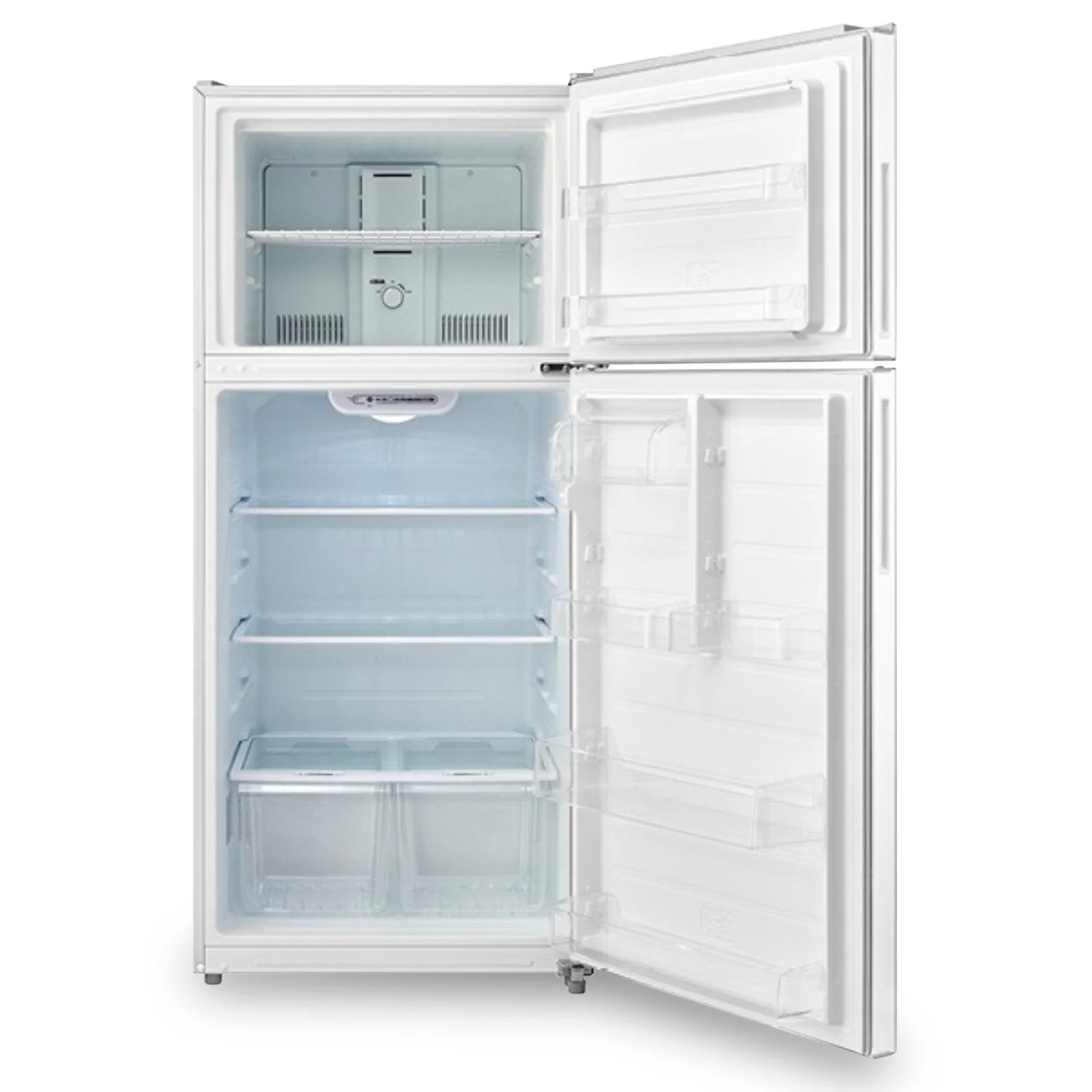 Midea 18 Cu. Ft. Top-Freezer Refrigerator - MRT18S4AWW - Image 2