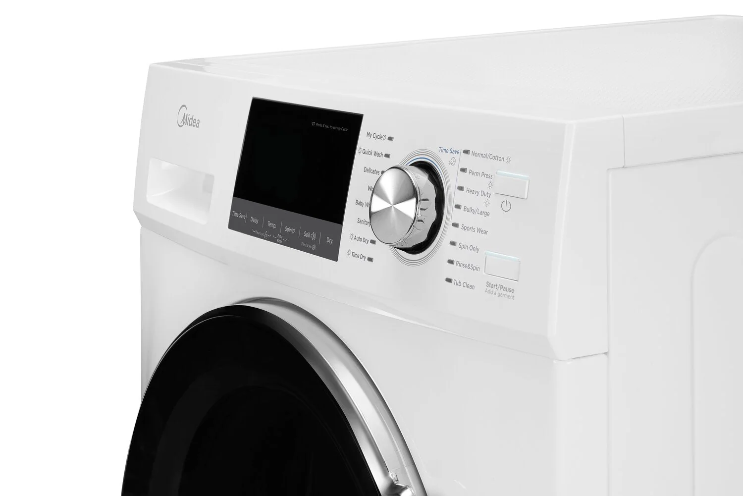 Midea 3.1 Cu. Ft. All-in-One Ventless Washer and Dryer - MLC31N5AWW - Image 4