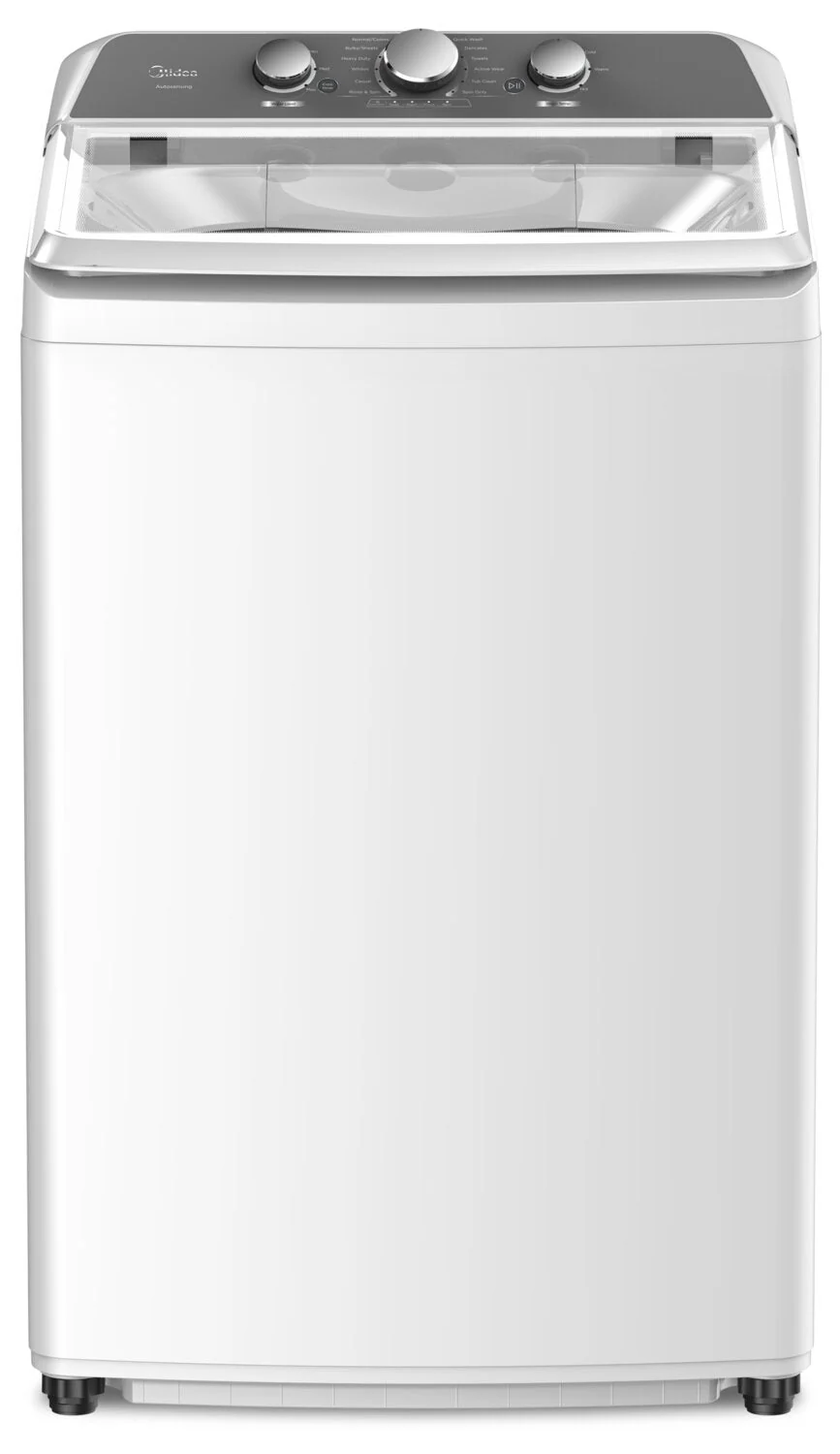 Midea 4.3 Cu. Ft. Top-Load Washer and 6.7 Cu. Ft. Electric Dryer - MLV43A3W/MLE43A3W - Image 2