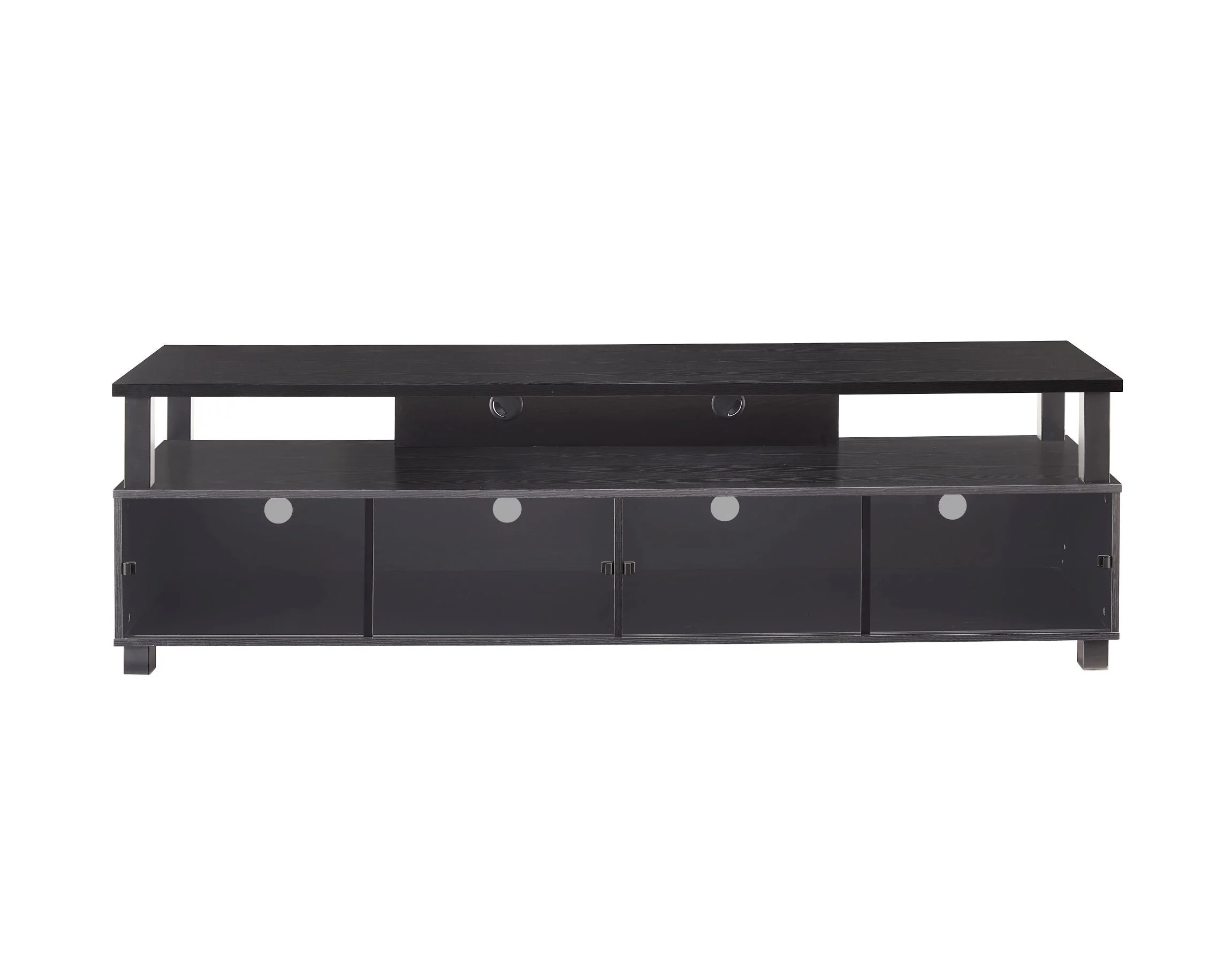 Milne 75" TV Stand - Black - Image 4