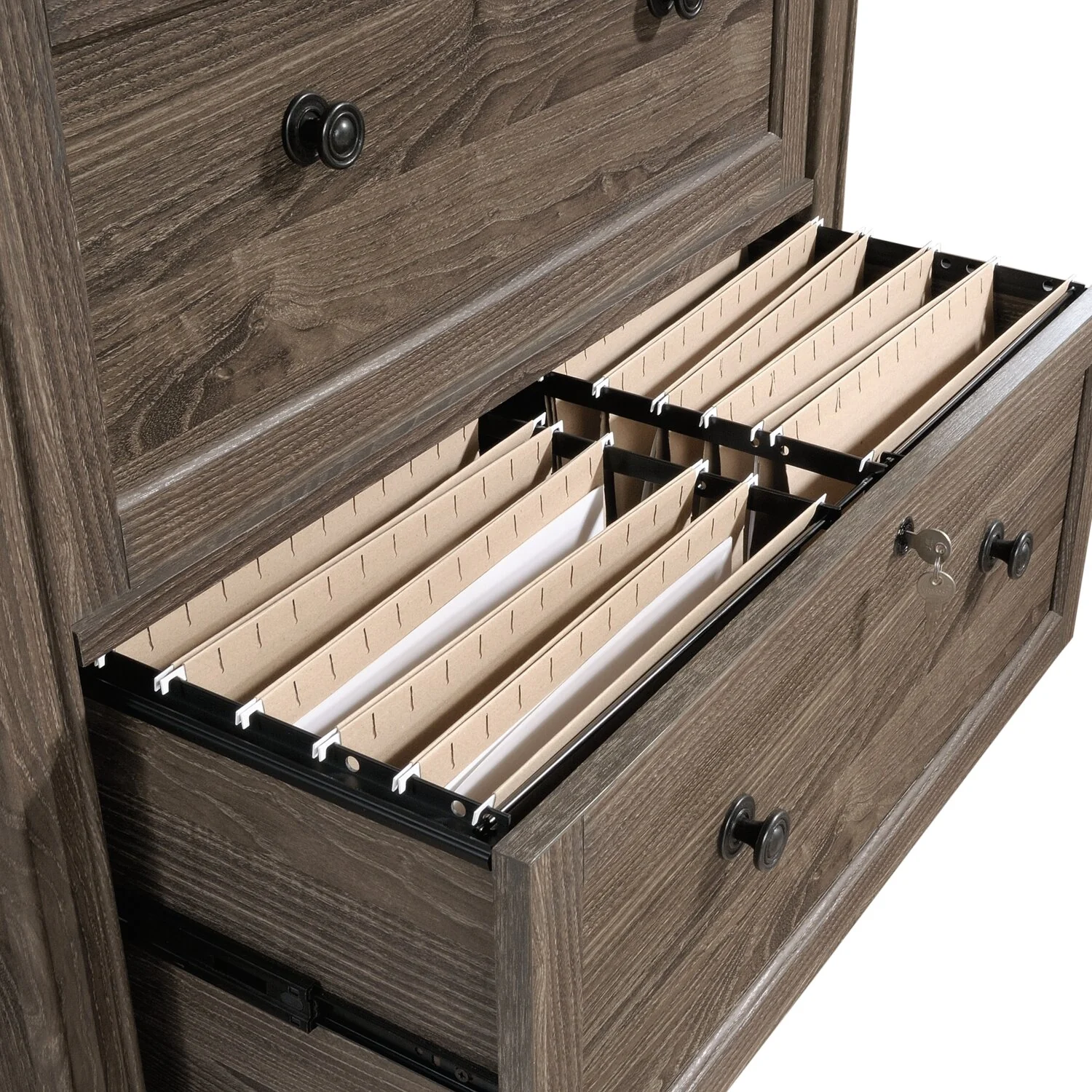 Milner Filing Cabinet - Emery Oak - Image 3