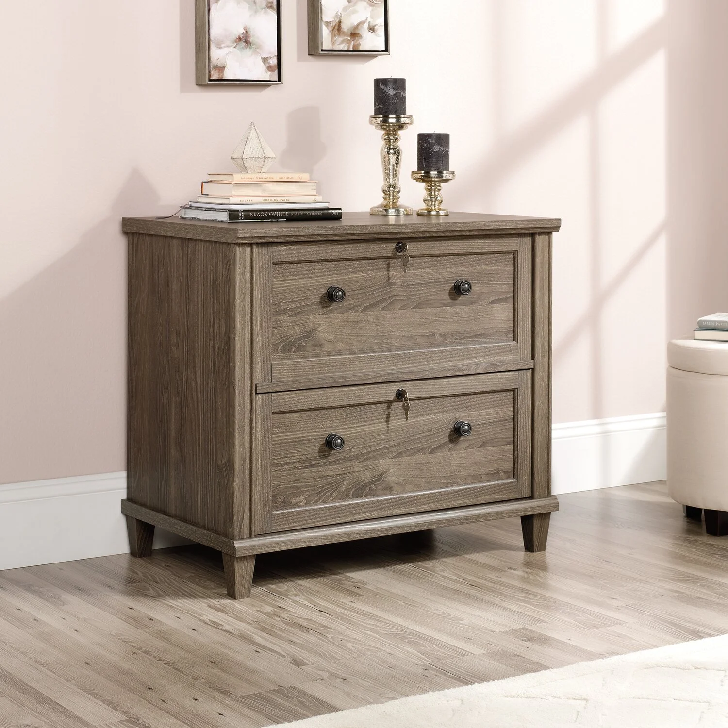 Milner Filing Cabinet - Emery Oak - Image 8