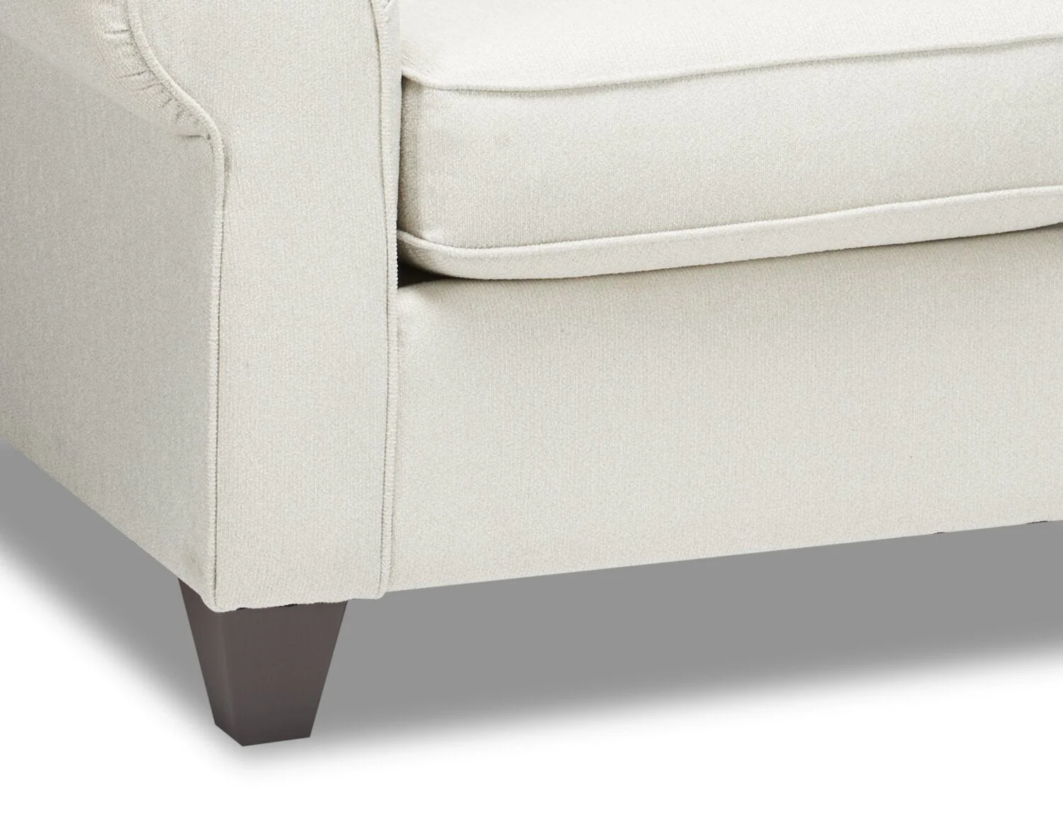 Minstrel Chenille Chair - Ecru - Image 7
