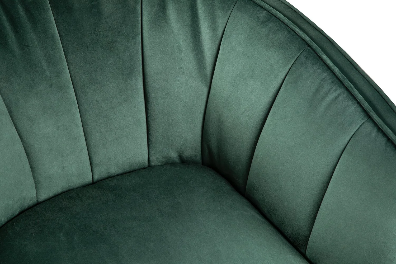 Mocon Velvet Accent Chair - Green - Image 4
