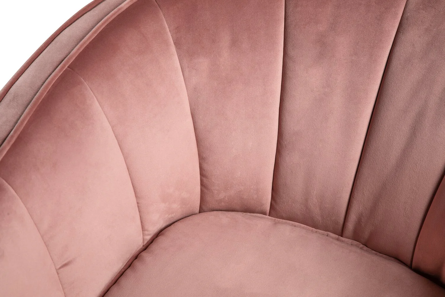 Mocon Velvet Accent Chair - Pink - Image 4