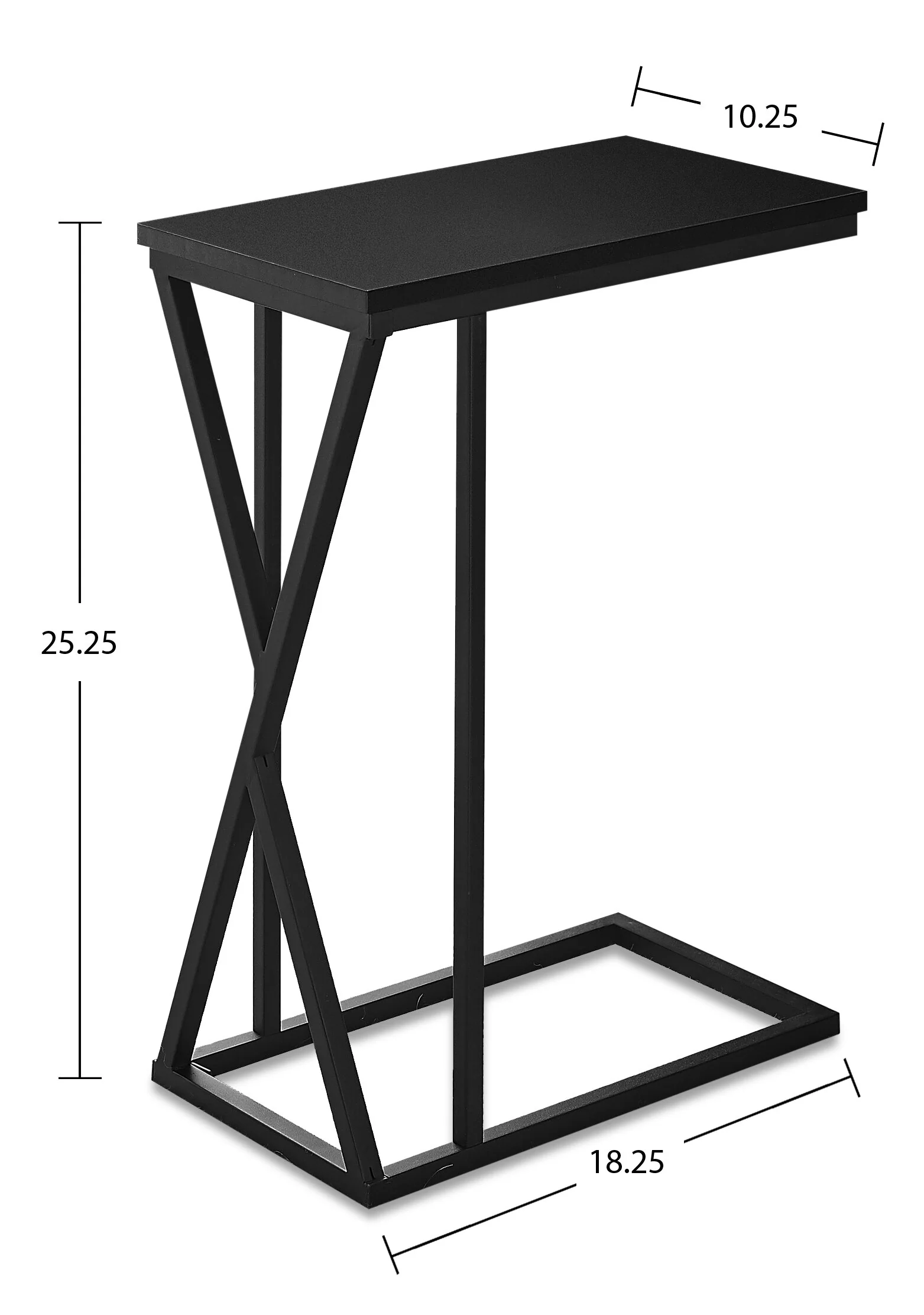 Modal Chairside Table - Black - Image 4