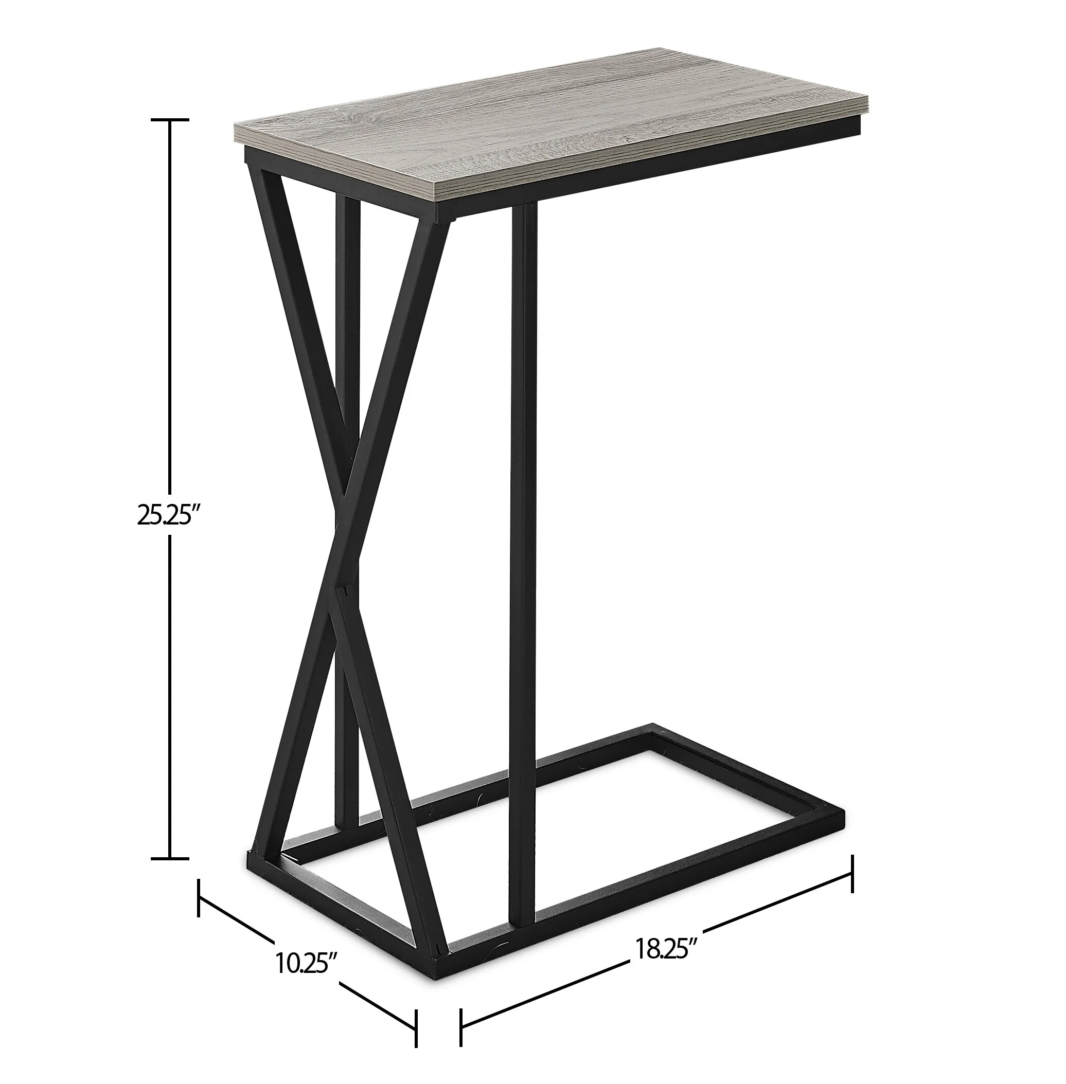 Modal Chairside Table - Grey - Image 4