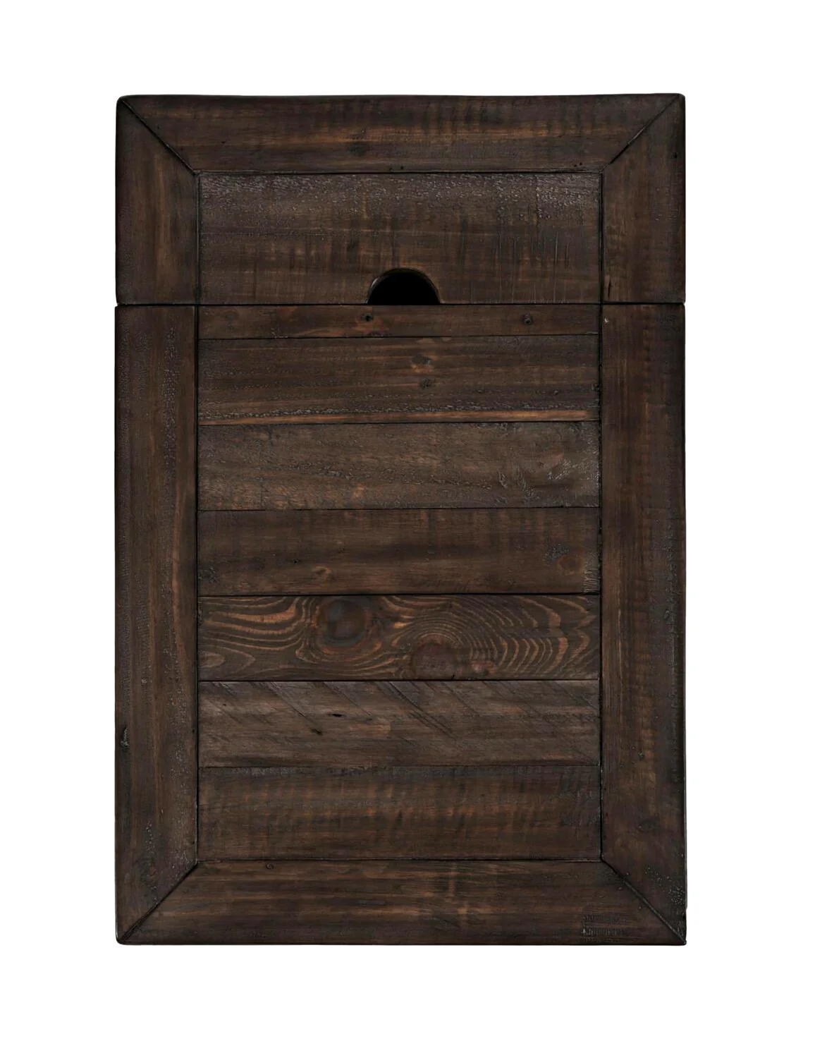 Morgan Chairside Table with USB - Brown - Image 9